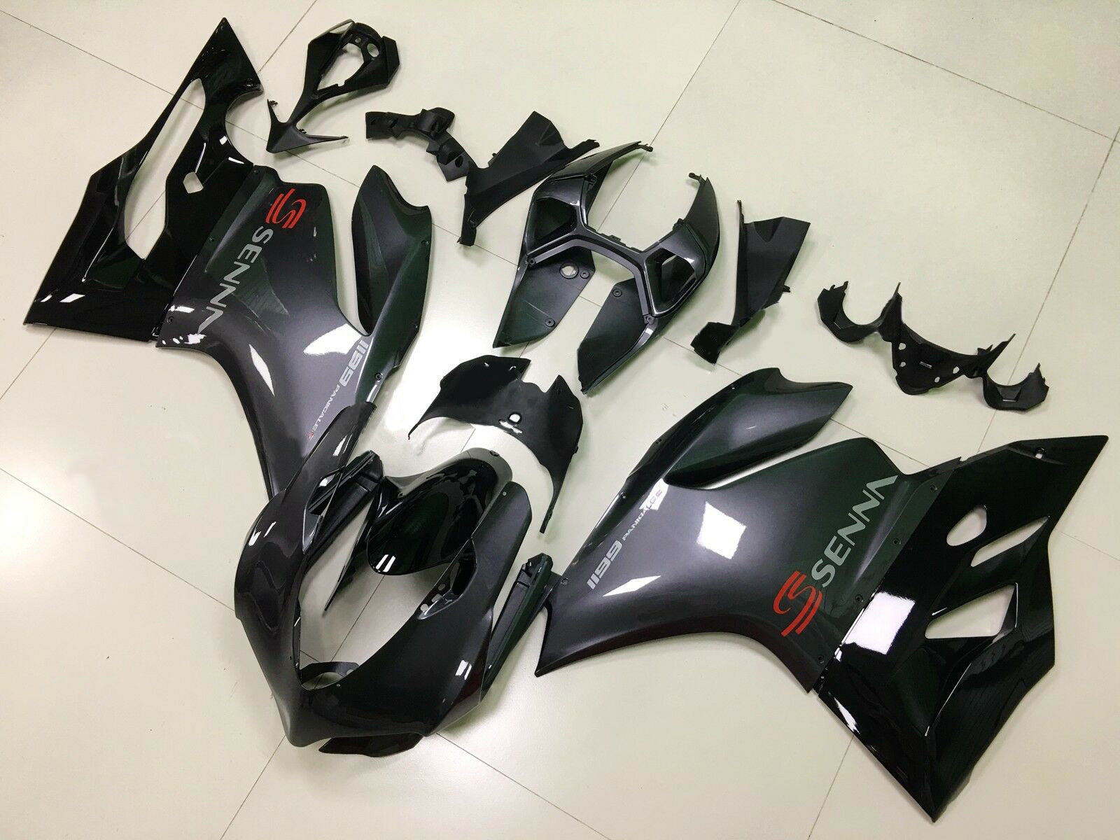 Kit de carenado carrocería ABS apto para Ducati 1199 899 2012-2014 genérico