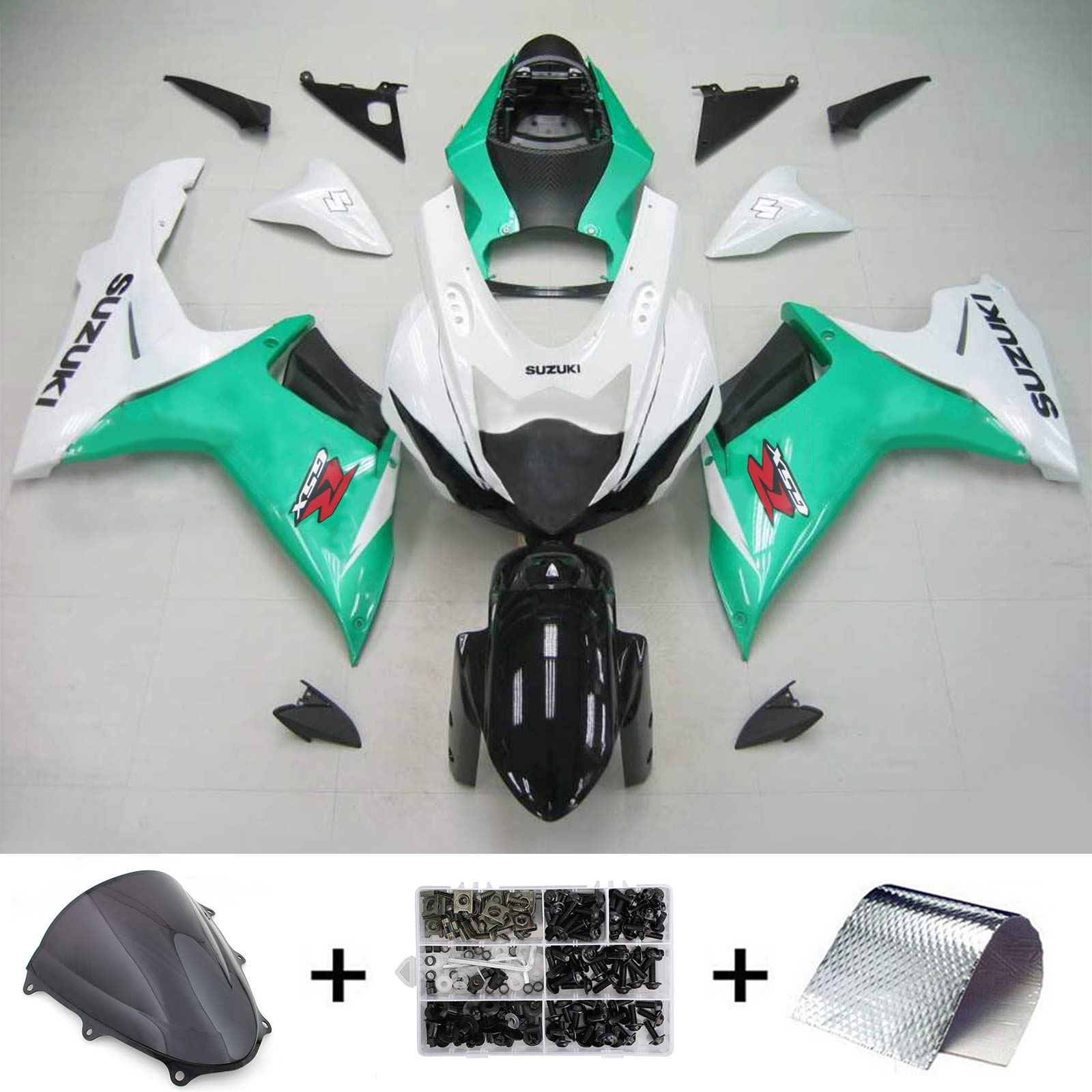 Suzuki GSXR 600/750 2011-2024 K11 Fairing Kit Bodywork Plastic ABS