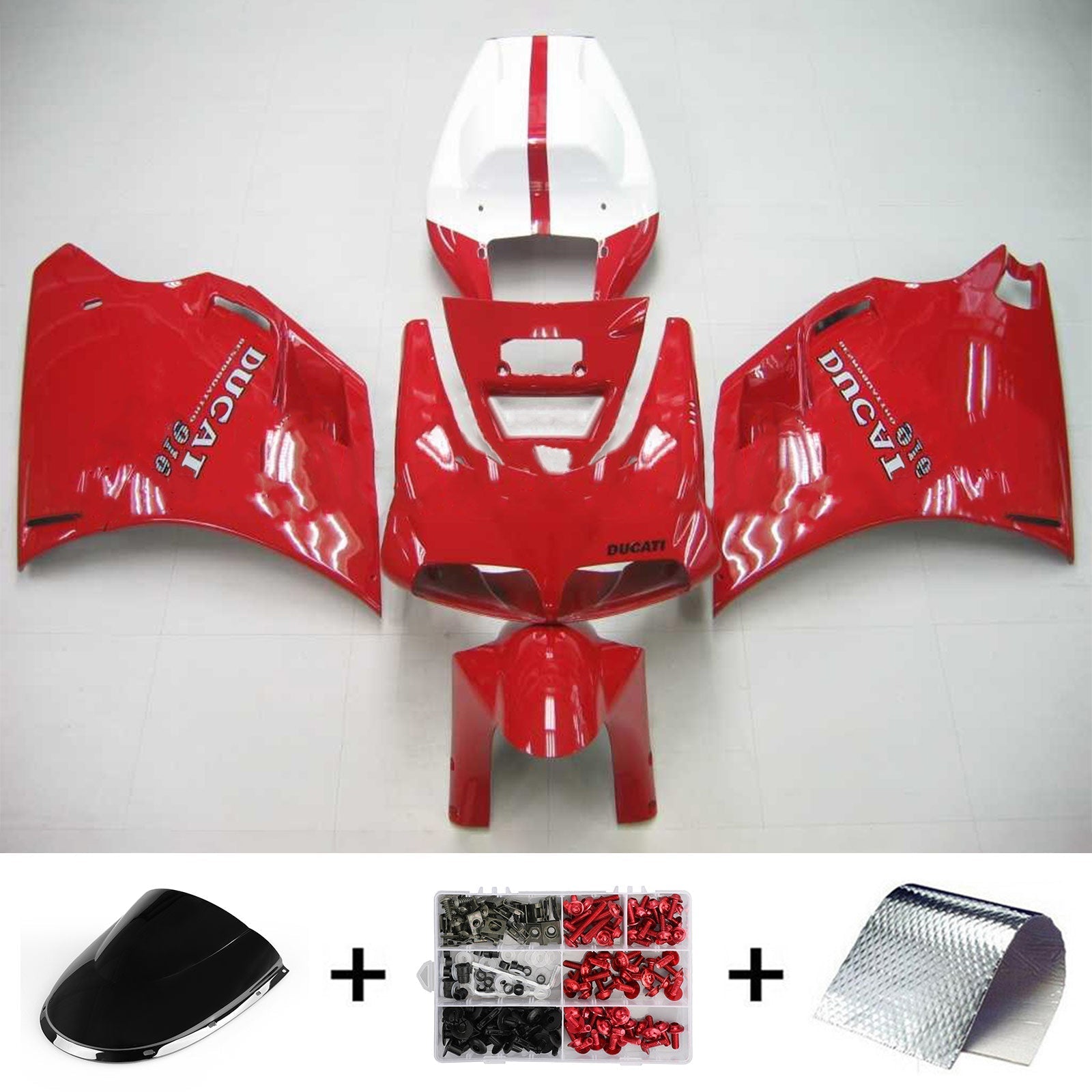 Ducati 996 748 1996-2002 Fairing Kit Bodywork ABS