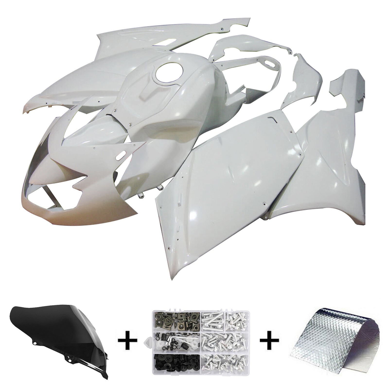 BMW K1200S 2005-2010 Fairing Kit Bodywork Plastic ABS