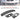 2009-2011 For BMW 3 Series E90 E92 E93 M3 Style Front Bumper Lower Grille Set
