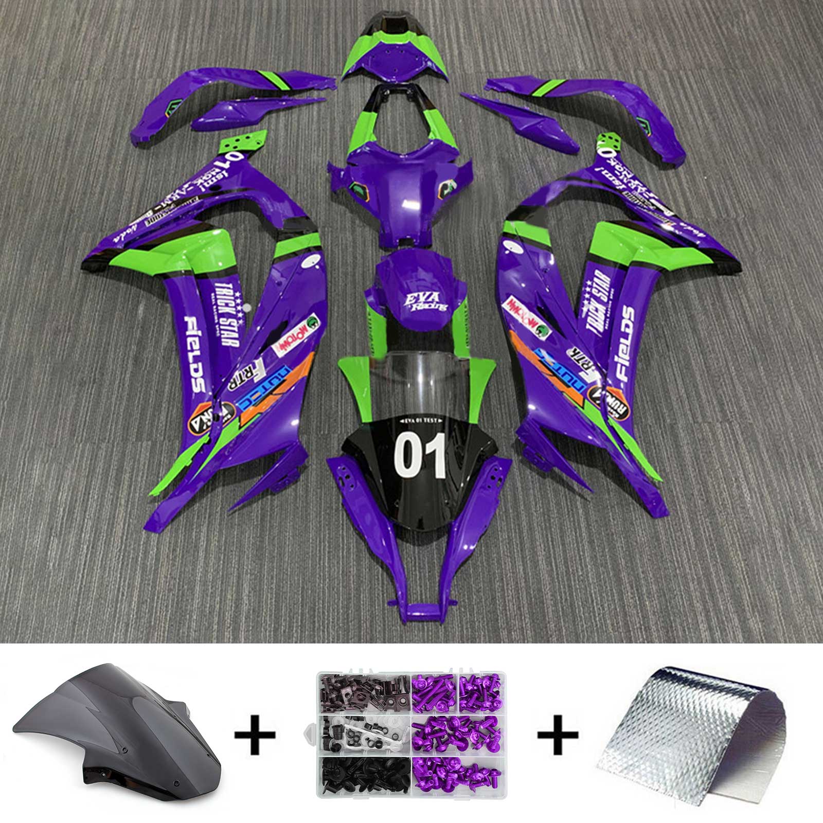 Kit Carenado Kawasaki ZX10R 2011-2015 Carrocería Plástico ABS