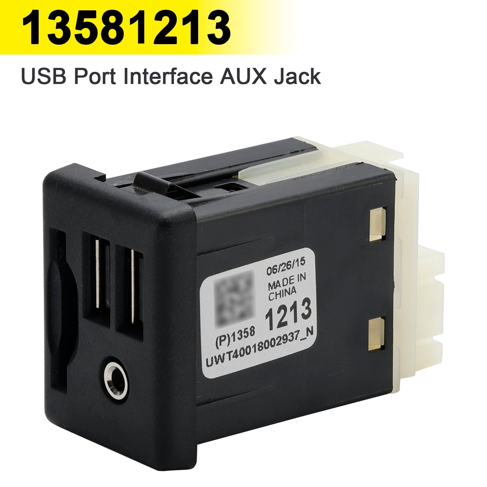 13581213 Dual USB Port SD Card Interface AUX Jack for GMC Cadillac XTS CTS ATS