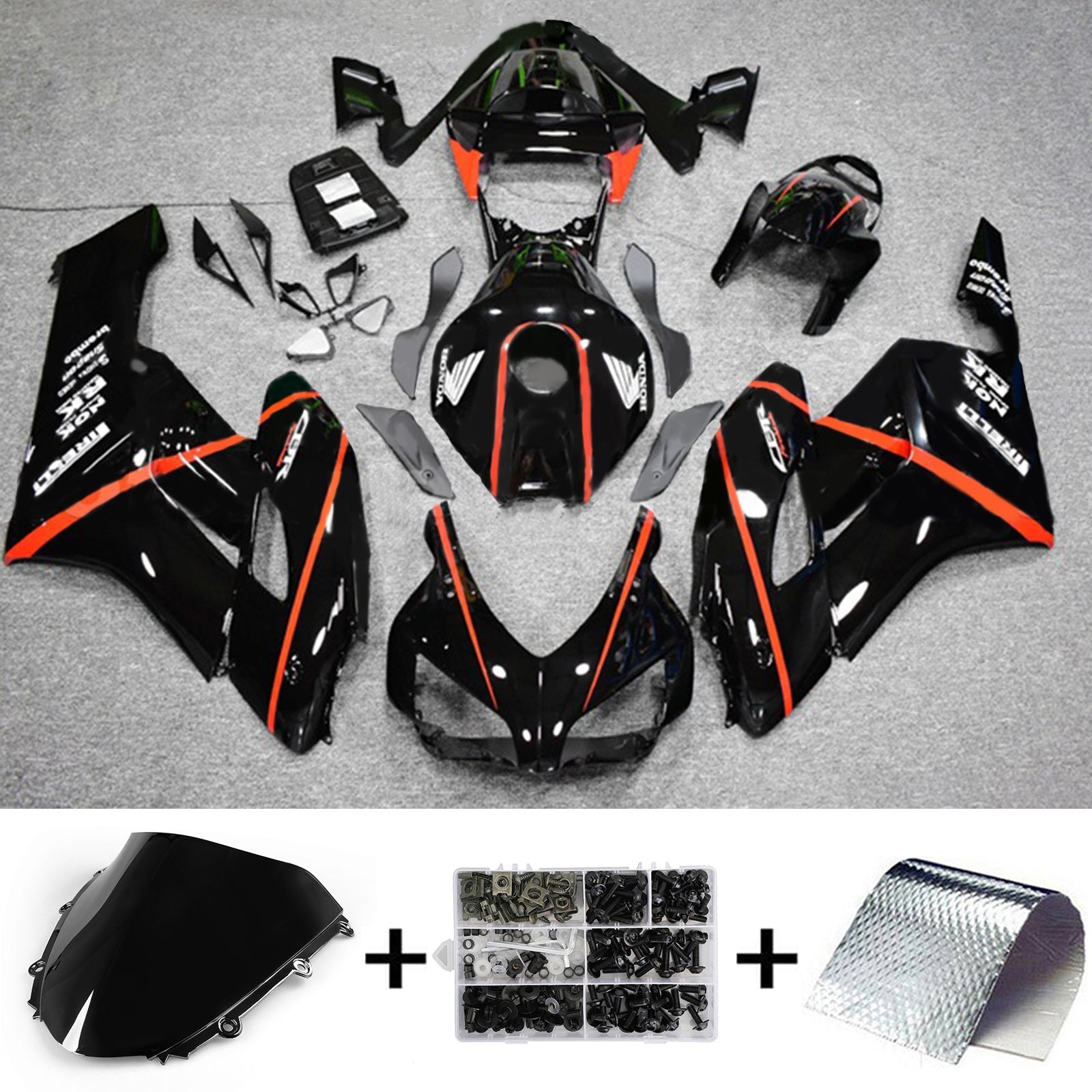 Honda CBR1000RR 2004-2005 Kit Carenado Carrocería Plástico ABS