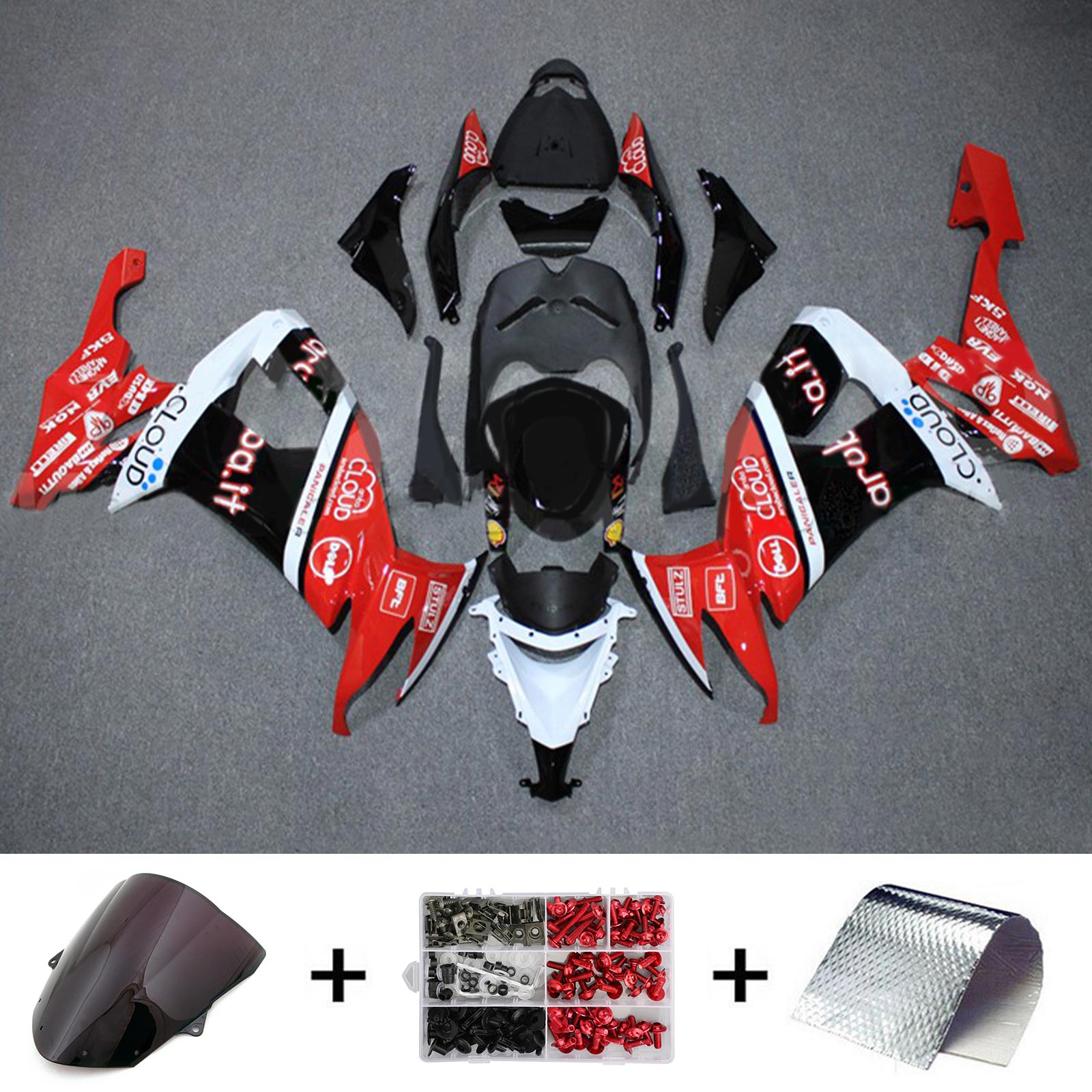 Kit Carenado Kawasaki ZX10R 2008-2010 Carrocería Plástico ABS