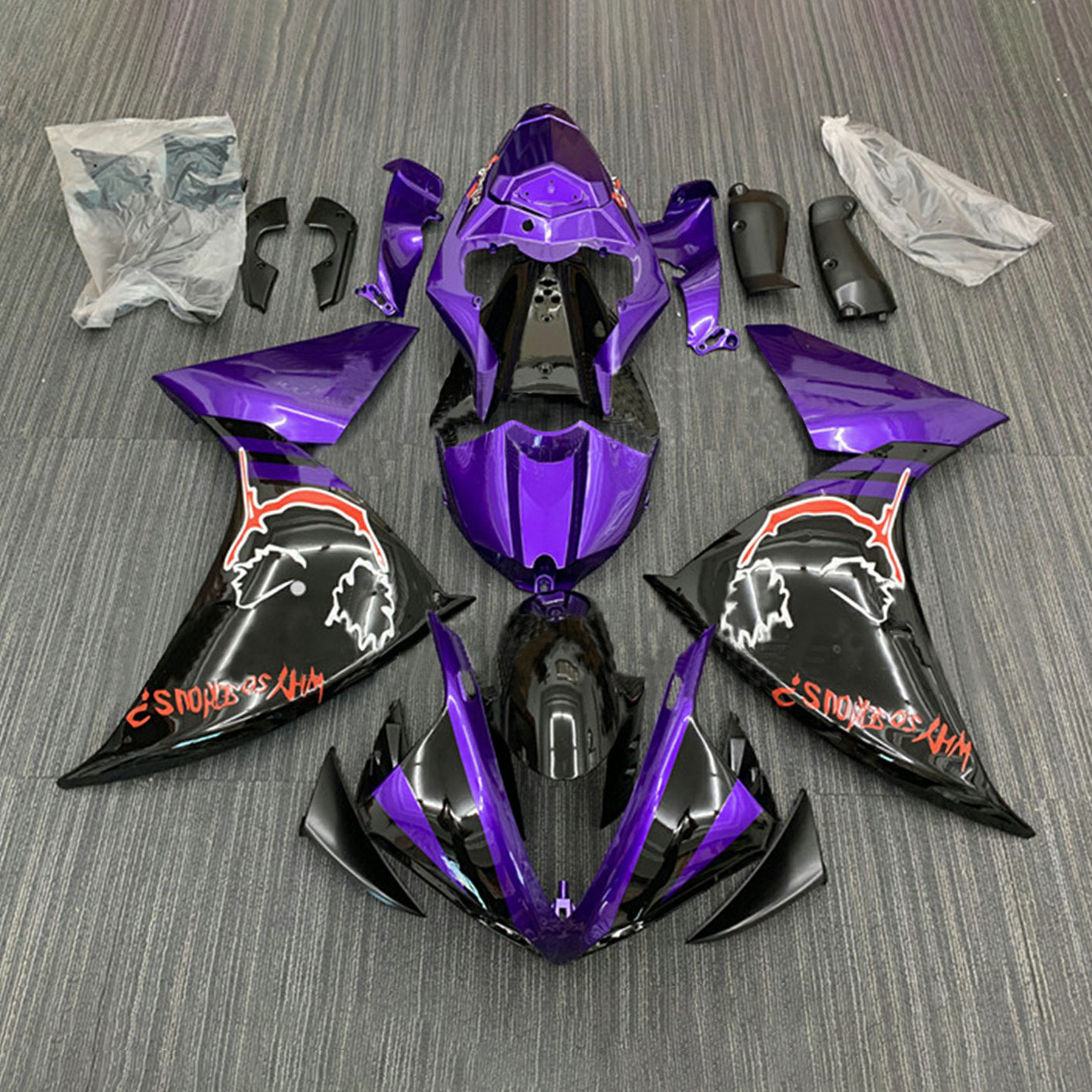 Yamaha YZF 1000 R1 2009-2011 Kit Carenado Carrocería Plástico ABS