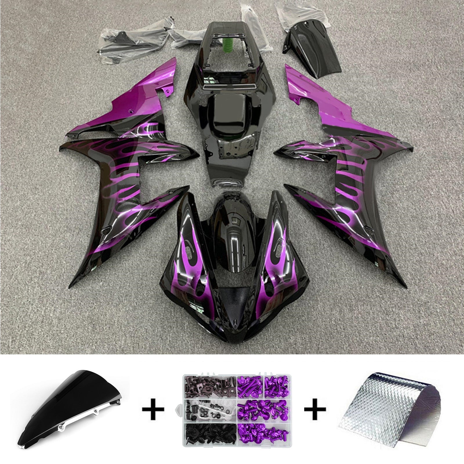 Yamaha YZF-R1 2002-2003 Fairing Kit Bodywork Plastic ABS