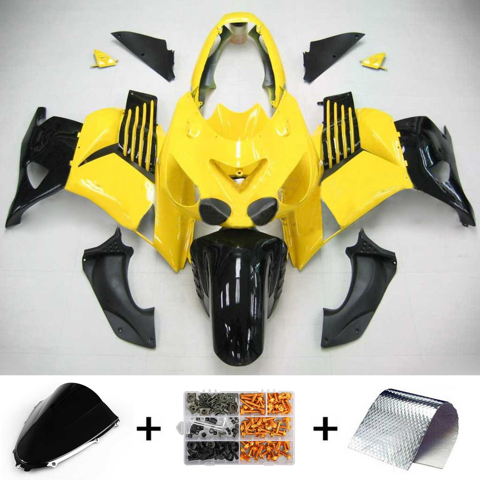 Kawasaki ZX14R 2006-2011 Fairing Kit Bodywork Plastic ABS