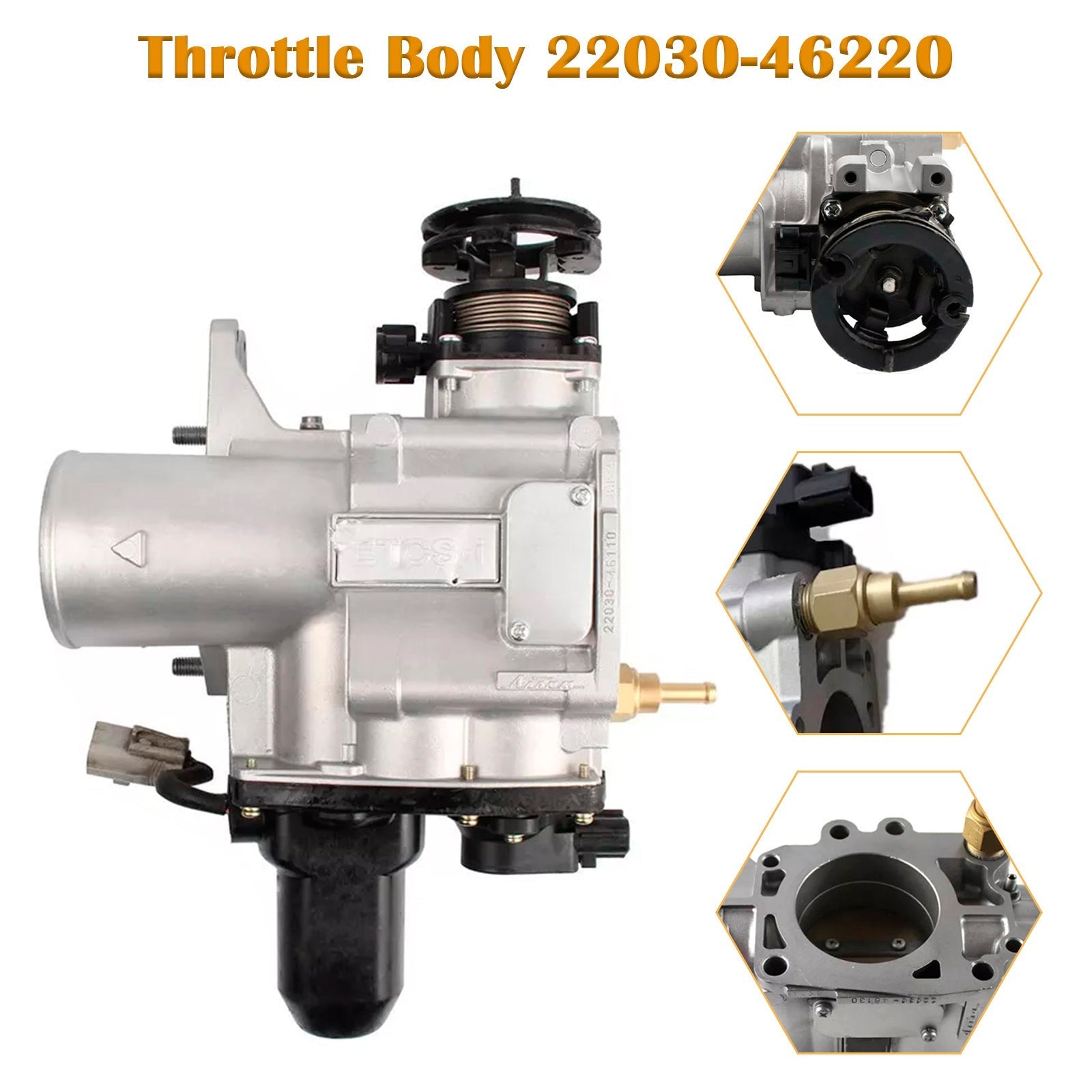 Throttle Body Assembly 22030-46220 For Lexus GS300 IS300 SC300 3.0L 01-05