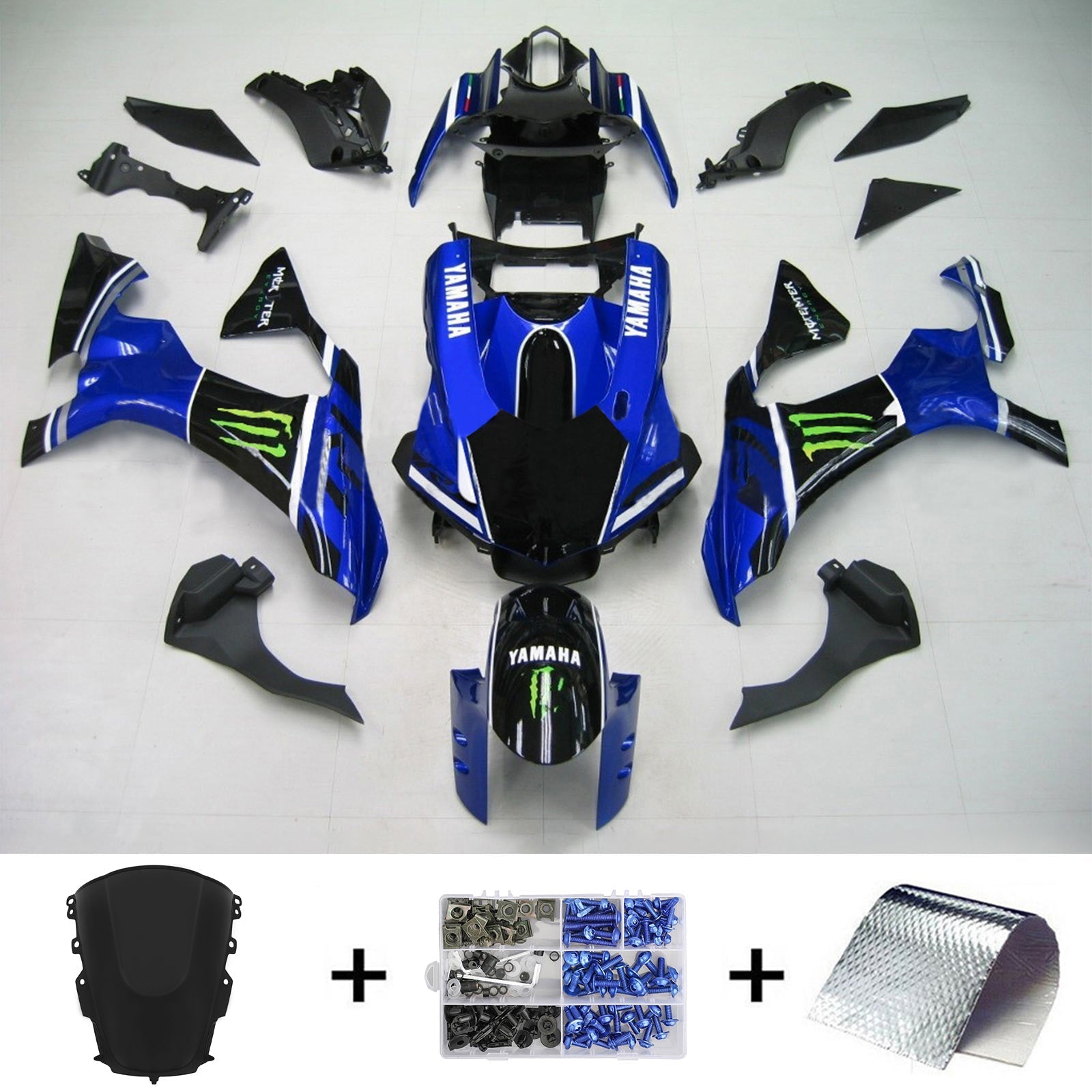 Yamaha YZF R1 2020-2024 Fairing Kit Bodywork Plastic ABS