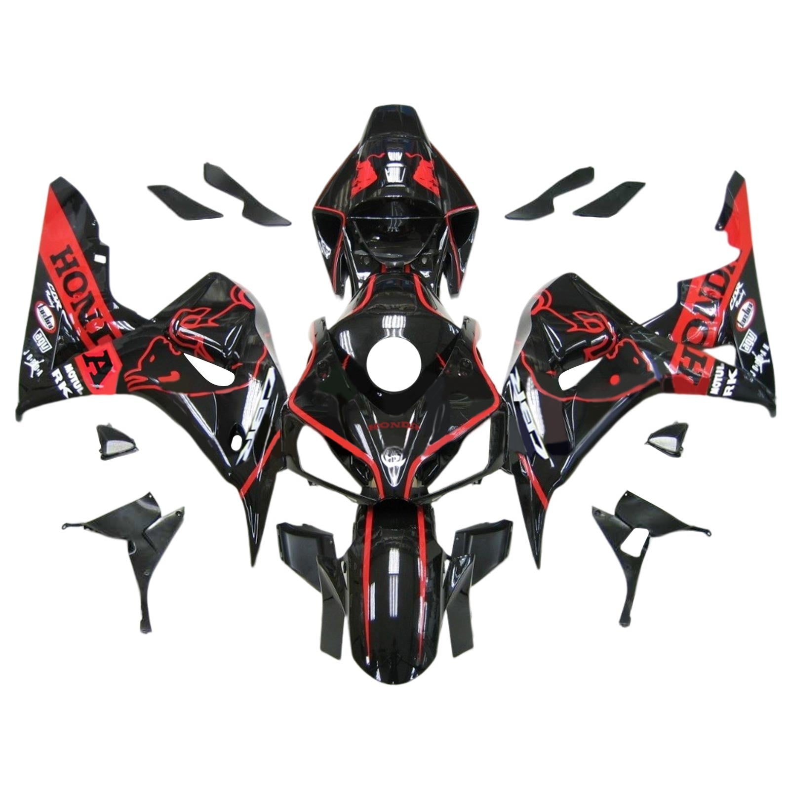 Honda CBR1000RR 2006-2007 Fairing Kit Bodywork Plastic ABS