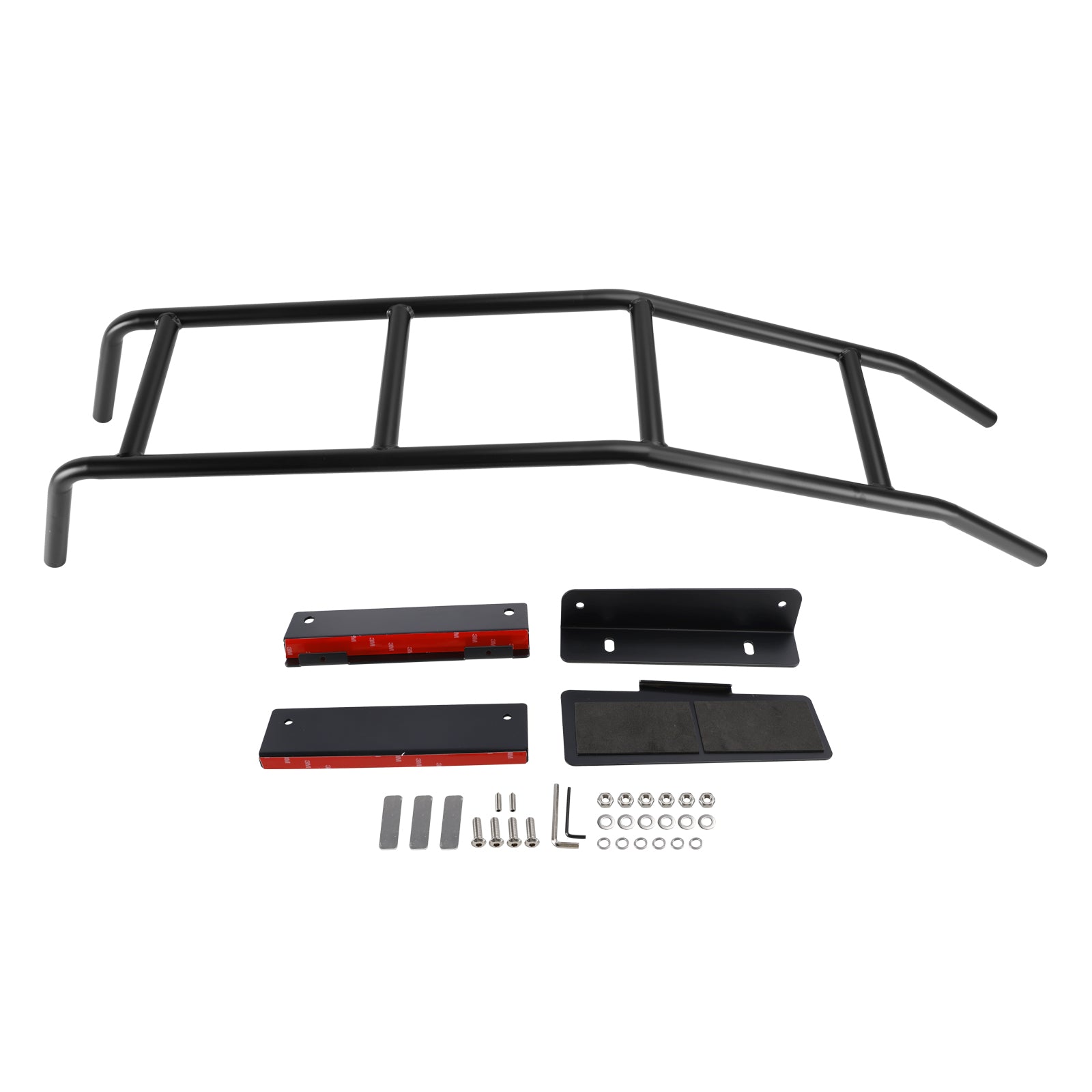 Tailgate Hatch Ladder Accessories Black For Toyota 4Runner 5th Gen 2010-2024