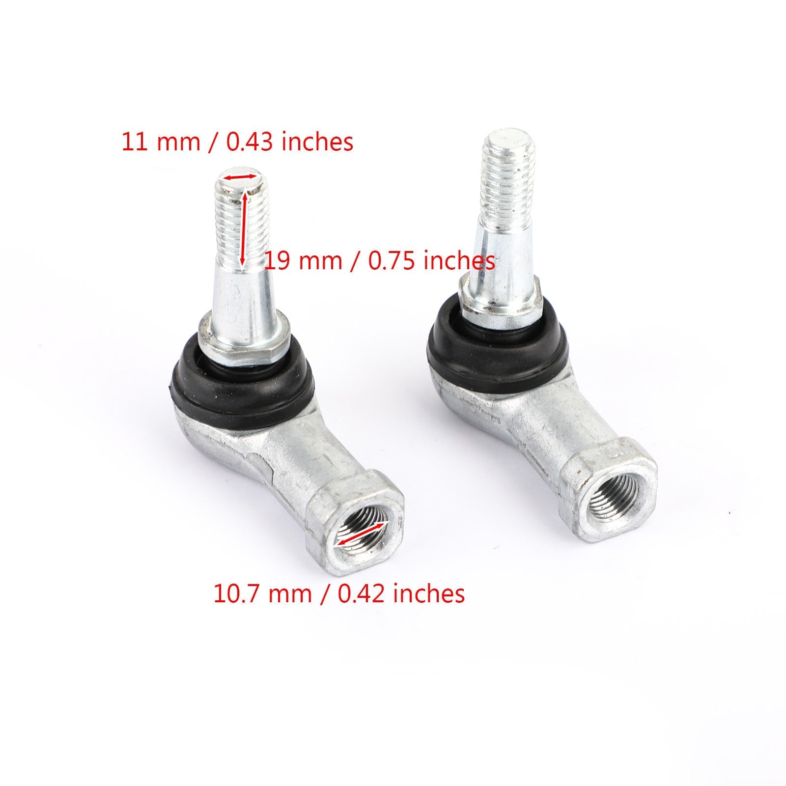 Tie Rod Ends for EZGO TXT Gas / Electric Golf Carts 70902-G01 70902-G02 Generic