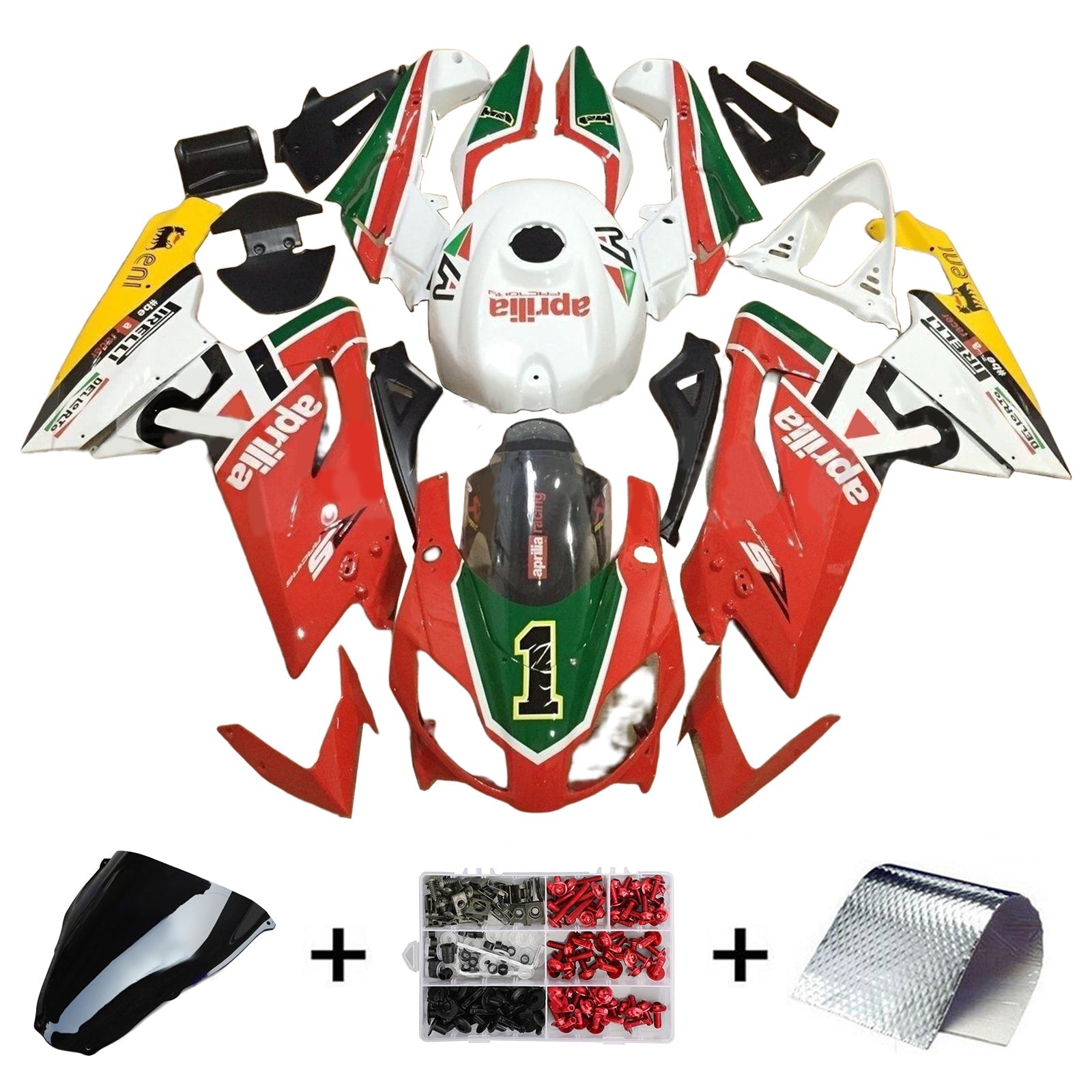 Aprilia RS125 2006-2011 Fairing Kit Bodywork Plastic ABS