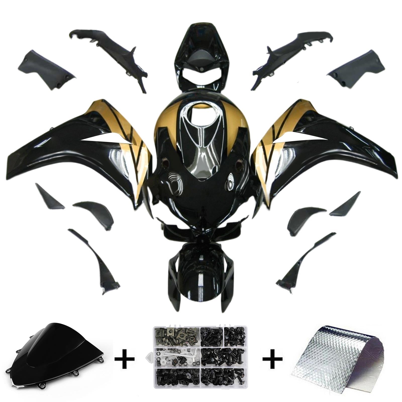 Honda CBR1000RR 2008-2011 Fairing Kit Bodywork Plastic ABS