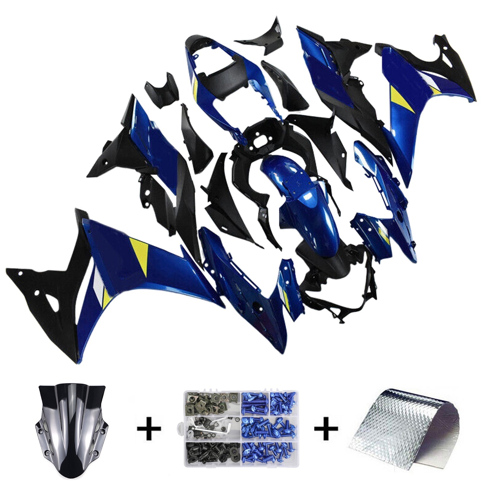 Amotopart Suzuki GSX250R 2017-2020 Fairing Kit Bodywork Plastic ABS