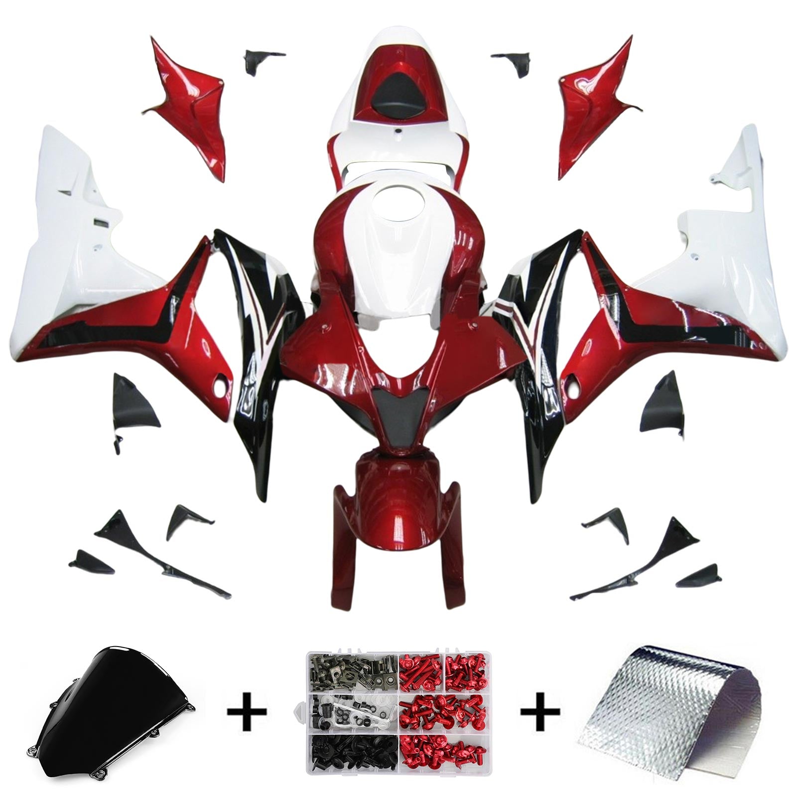 Honda CBR600RR 2007-2008 F5 Fairing Kit Bodywork Plastic ABS