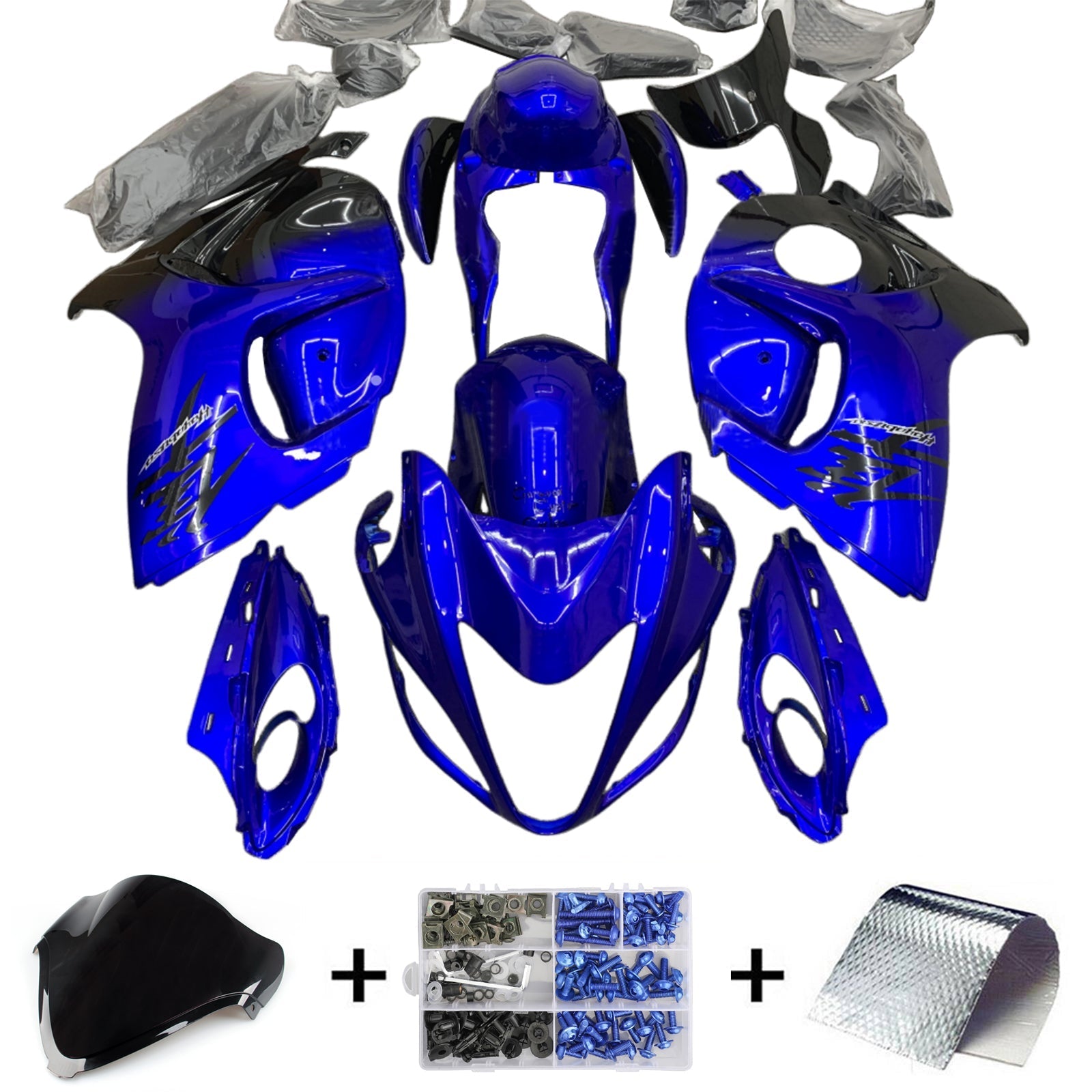 Suzuki Hayabusa GSX1300R 2008-2020 Fairing Kit Bodywork Plastic ABS