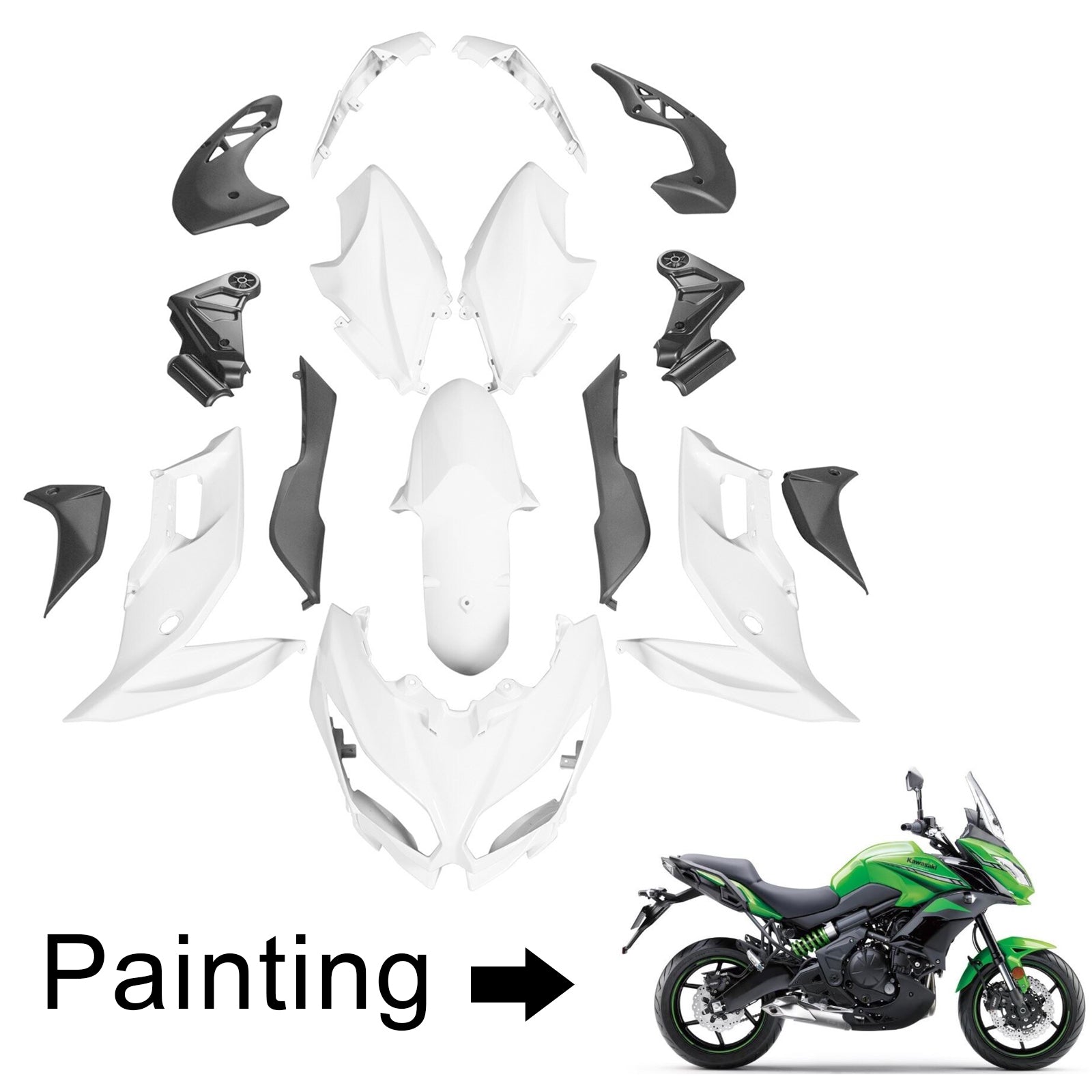 Kawasaki Versys 650 2015-2021 Fairing Kit