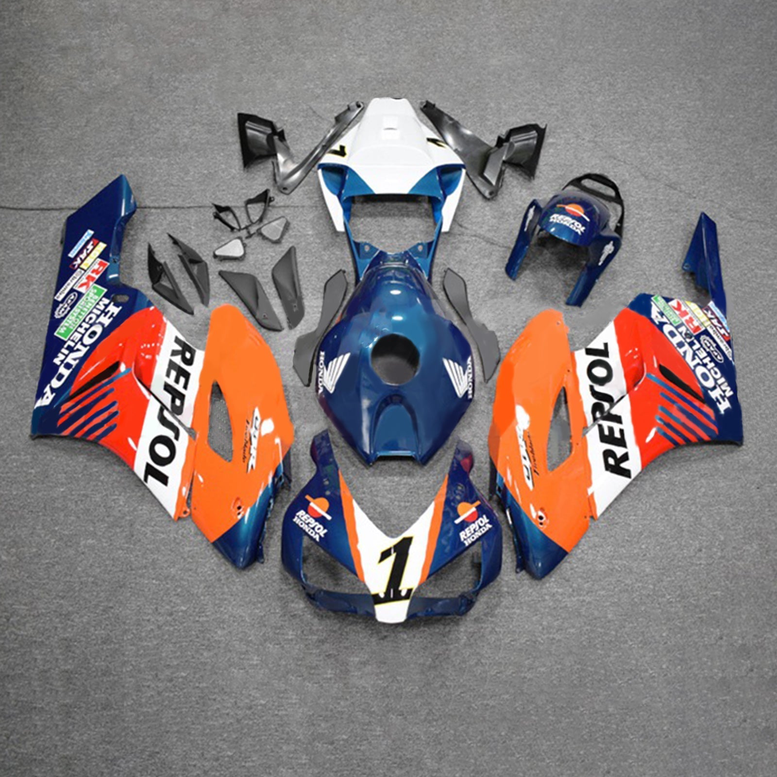 Honda CBR1000RR 2004-2005 Kit Carenado Carrocería Plástico ABS