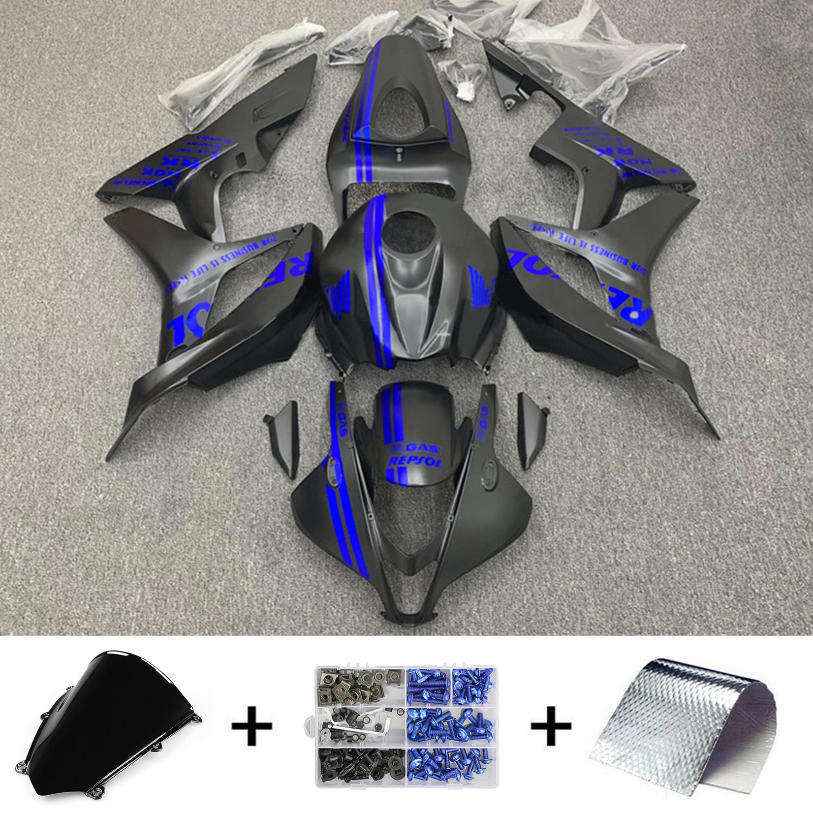 Honda CBR600RR 2007-2008 F5 Kit Carenado Carrocería Plástico ABS