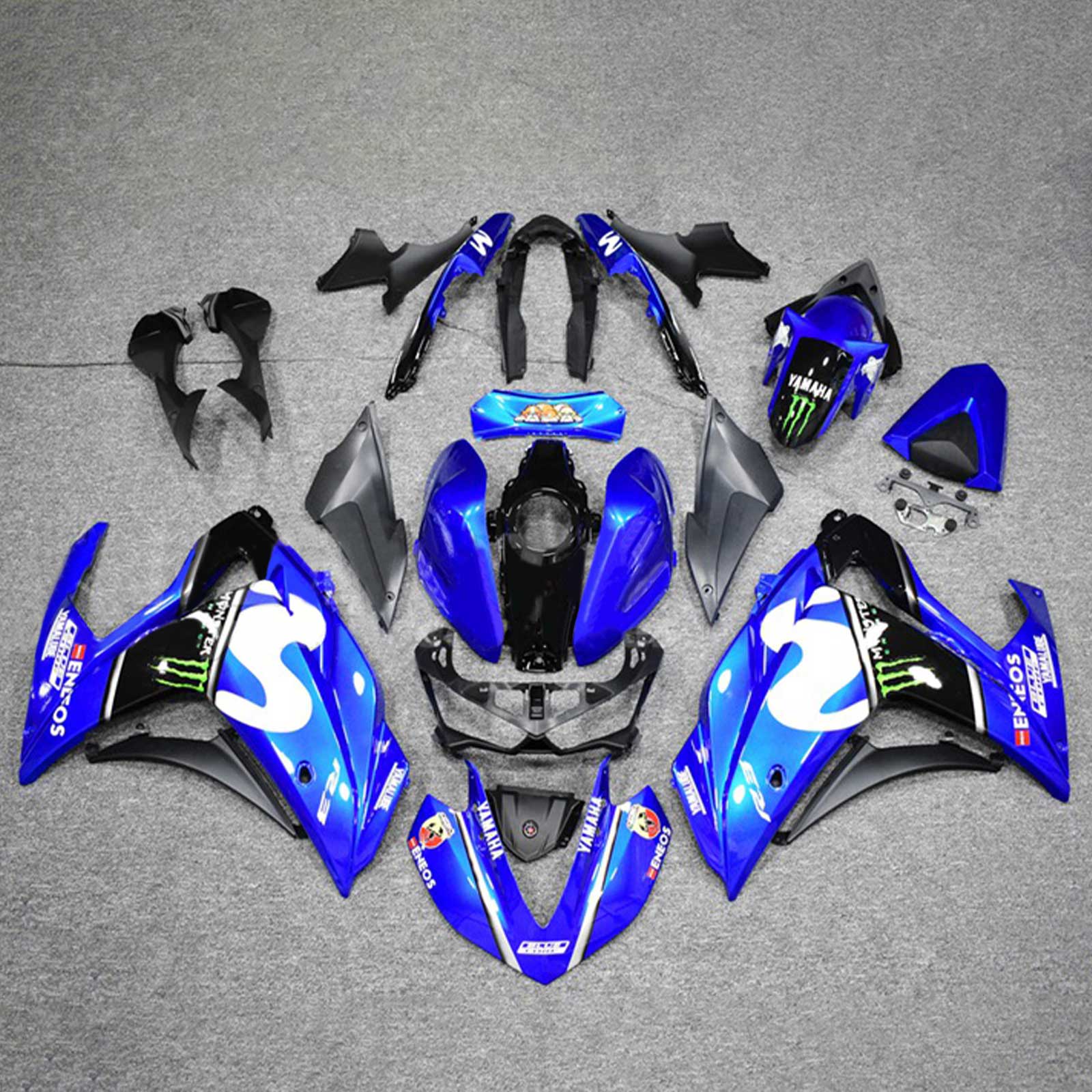 Kit de carenado para Yamaha YZF-R3 2014-2018 R25 2015-2017 Genérico