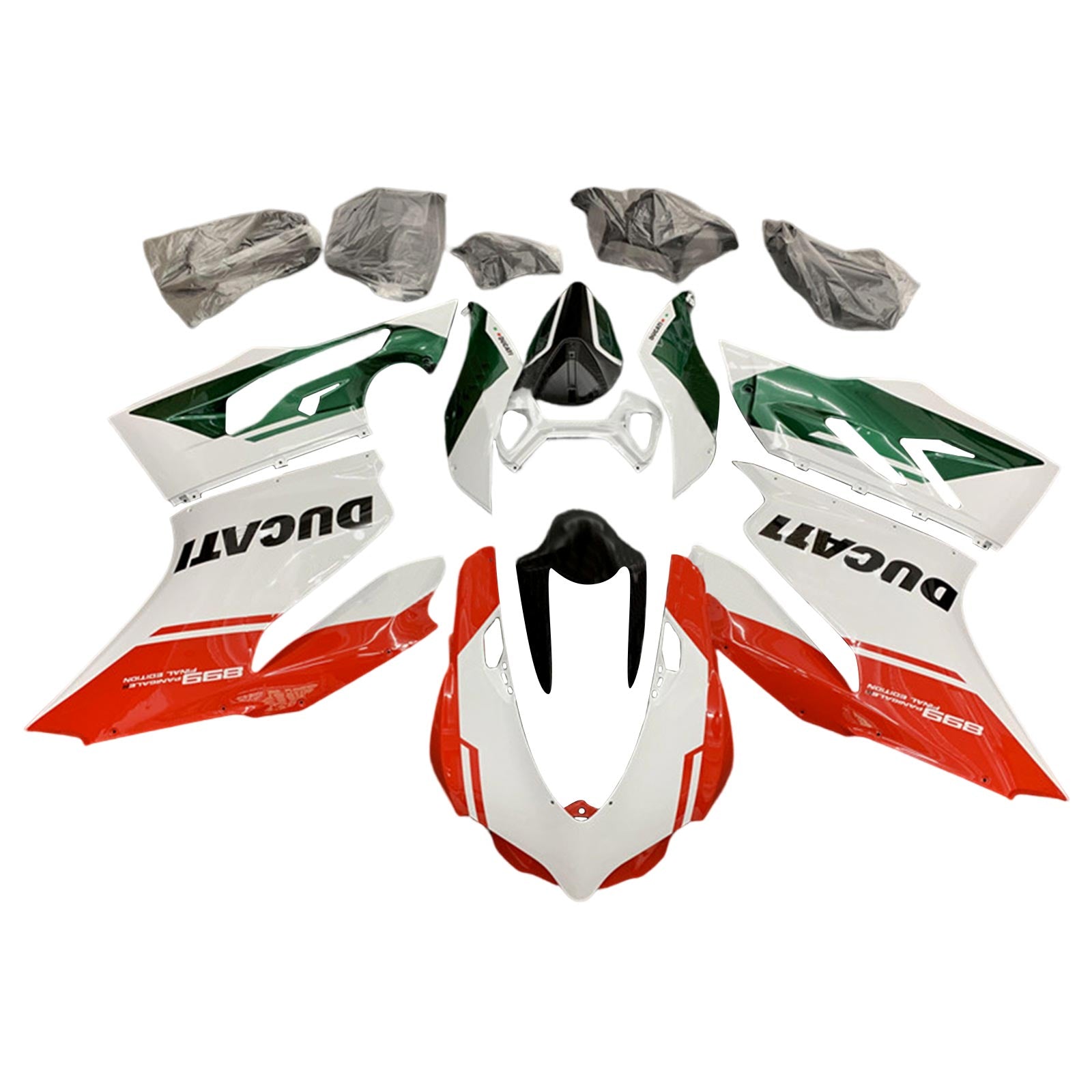 Ducati 1199 899 2012-2015 Kit Carenado Carrocería Plástico ABS