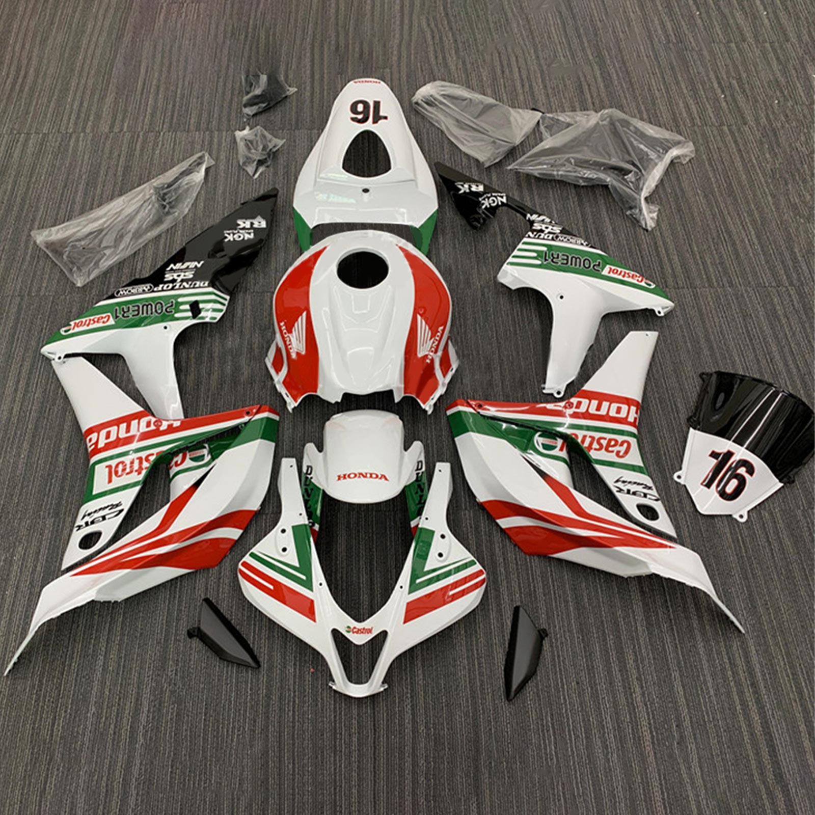 Honda CBR600RR 2007-2008 F5 Kit Carenado Carrocería Plástico ABS