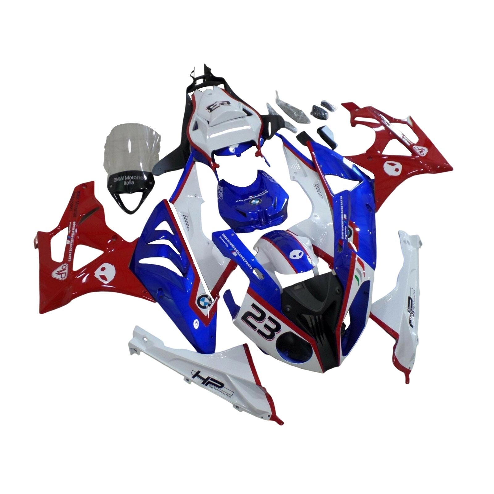 Amotopart BMW S1000RR 2015-2016 Fairing Kit Bodywork Plastic ABS