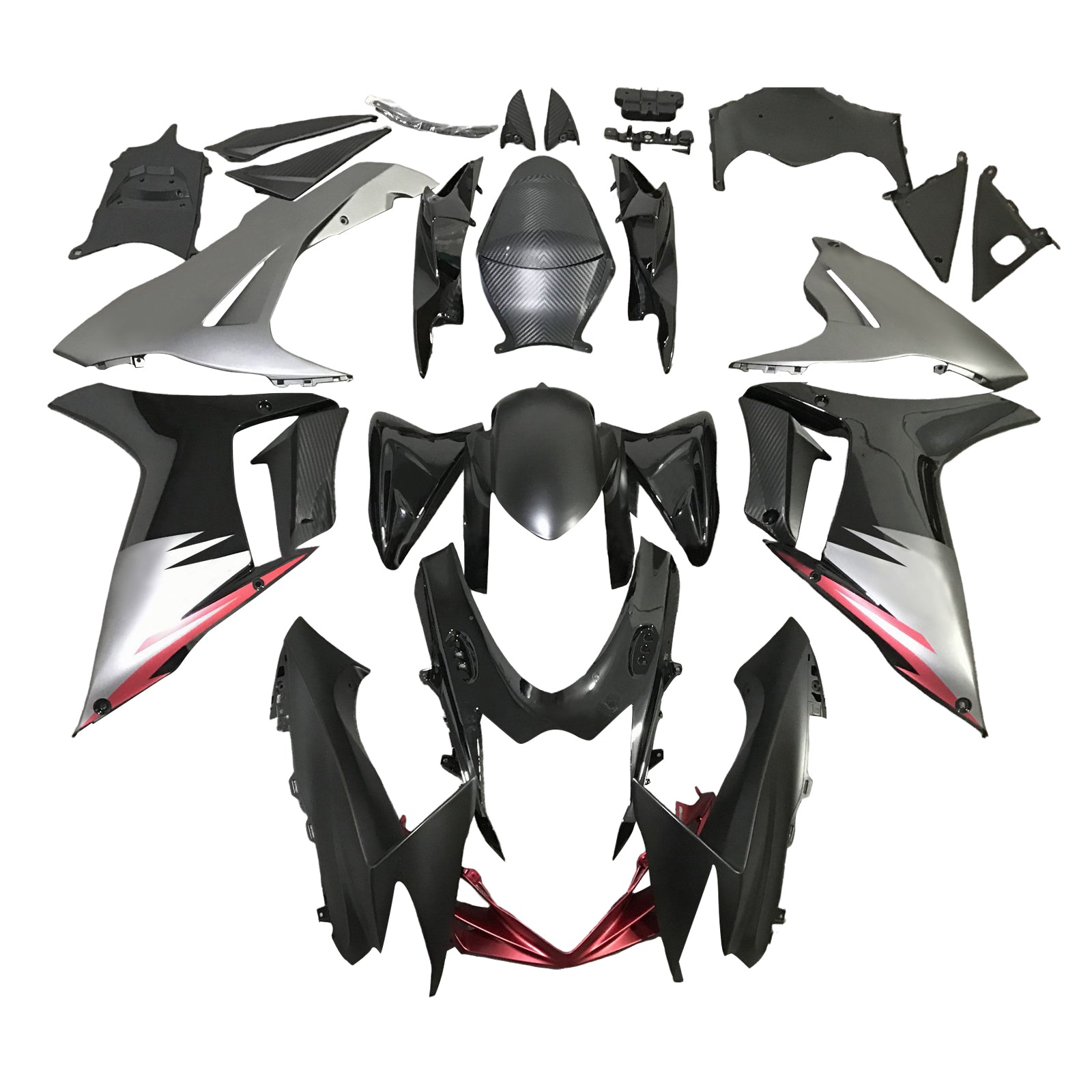 Injection Fairing Kit Bodywork Plastic ABS For Suzuki GSXR 600/750 2011-2025 K11