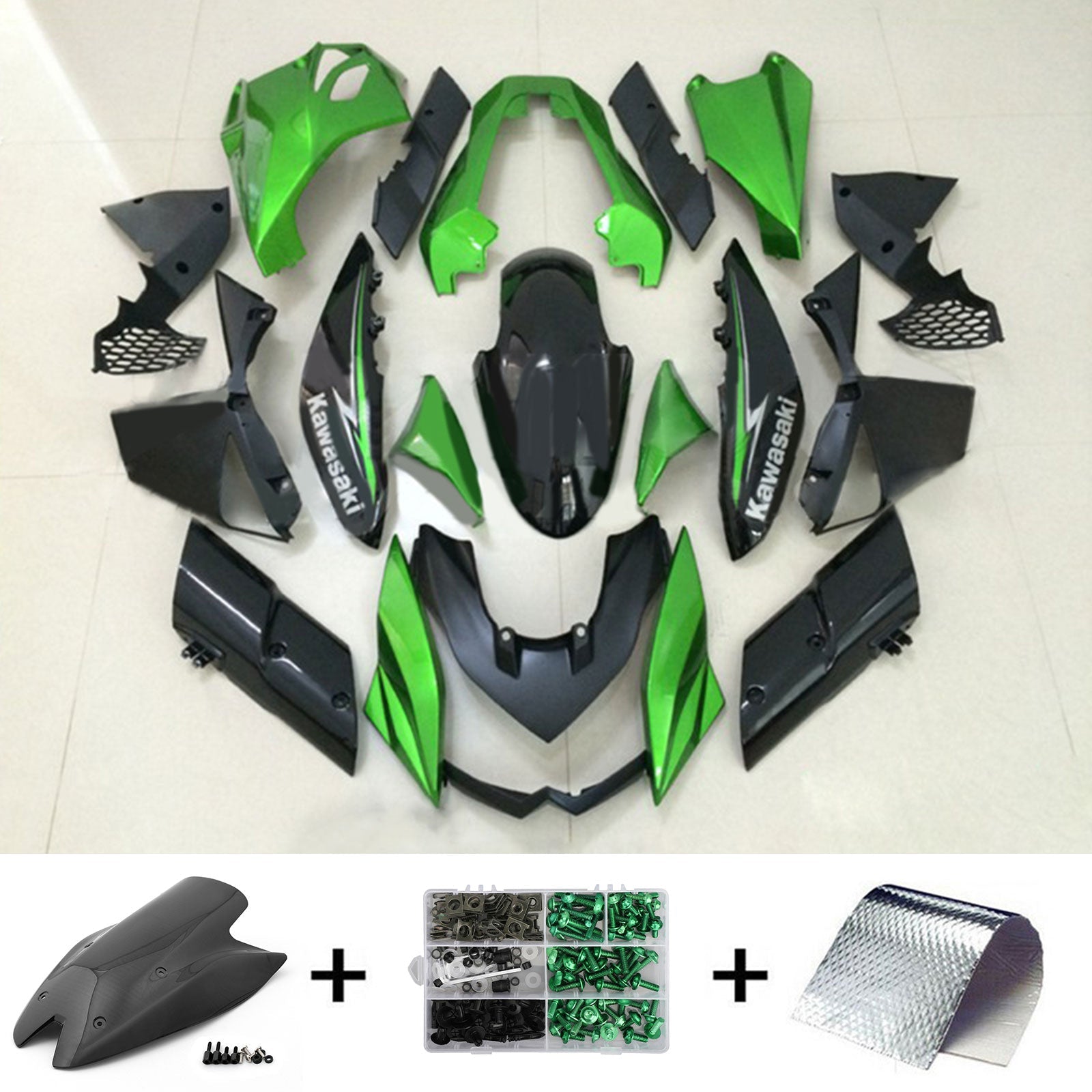 Kit Carenado Kawasaki Z1000 2010-2013 Carrocería Plástico ABS