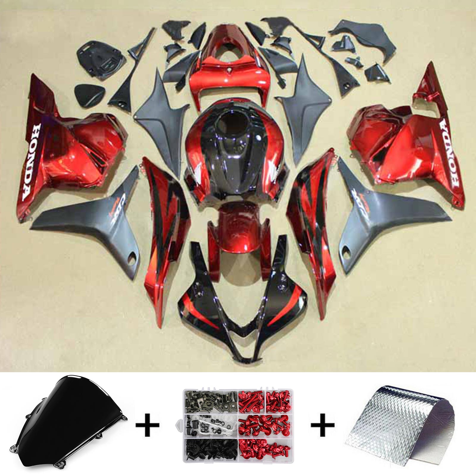 Honda CBR600RR 2009-2012 F5 Kit Carenado Carrocería Plástico ABS