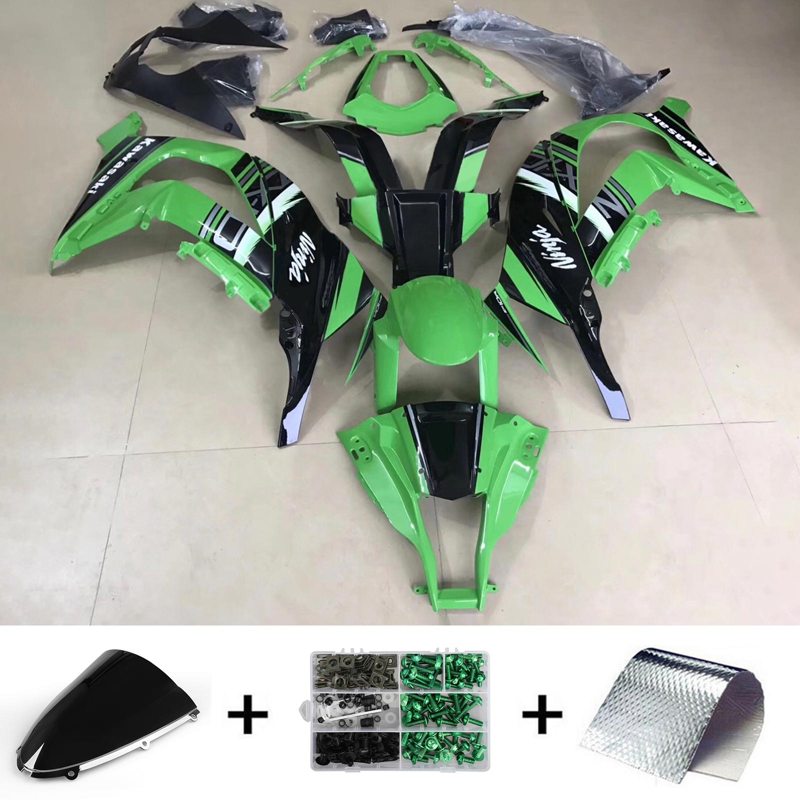 Kit Carenado Kawasaki ZX10R 2006-2007 Carrocería Plástico ABS