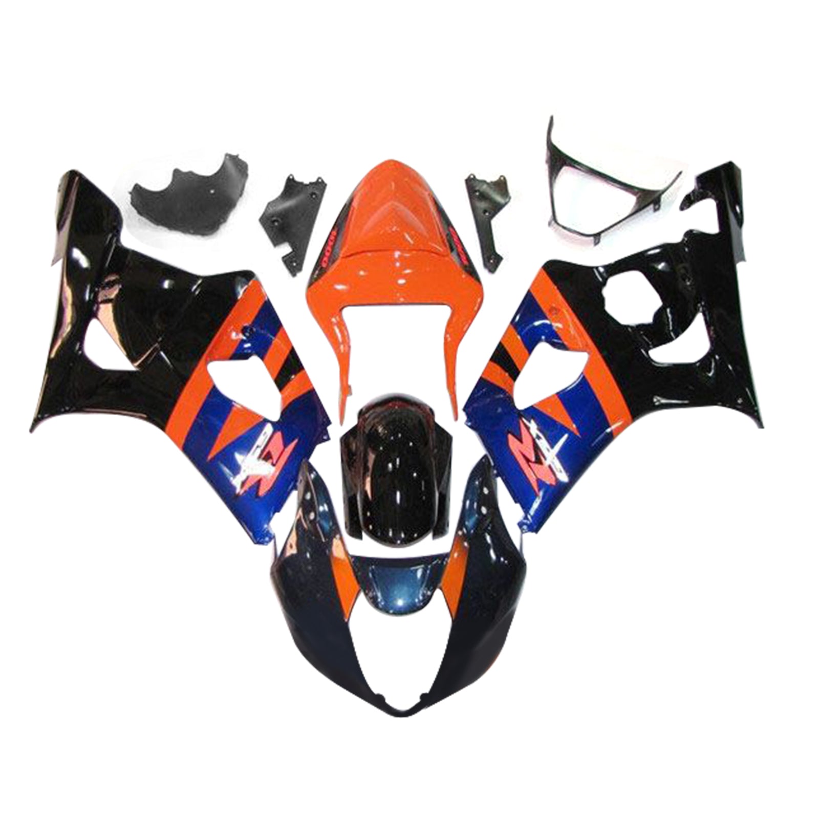 Amotopart Suzuki GSXR1000 2003-2004 K3 Fairing Kit Bodywork Plastic ABS