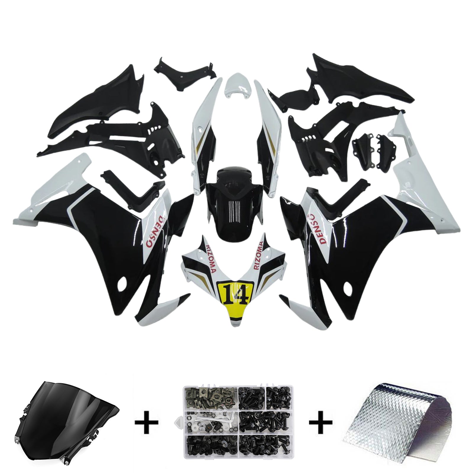 Honda CBR500R 2013-2015 Fairing Kit Bodywork Plastic ABS