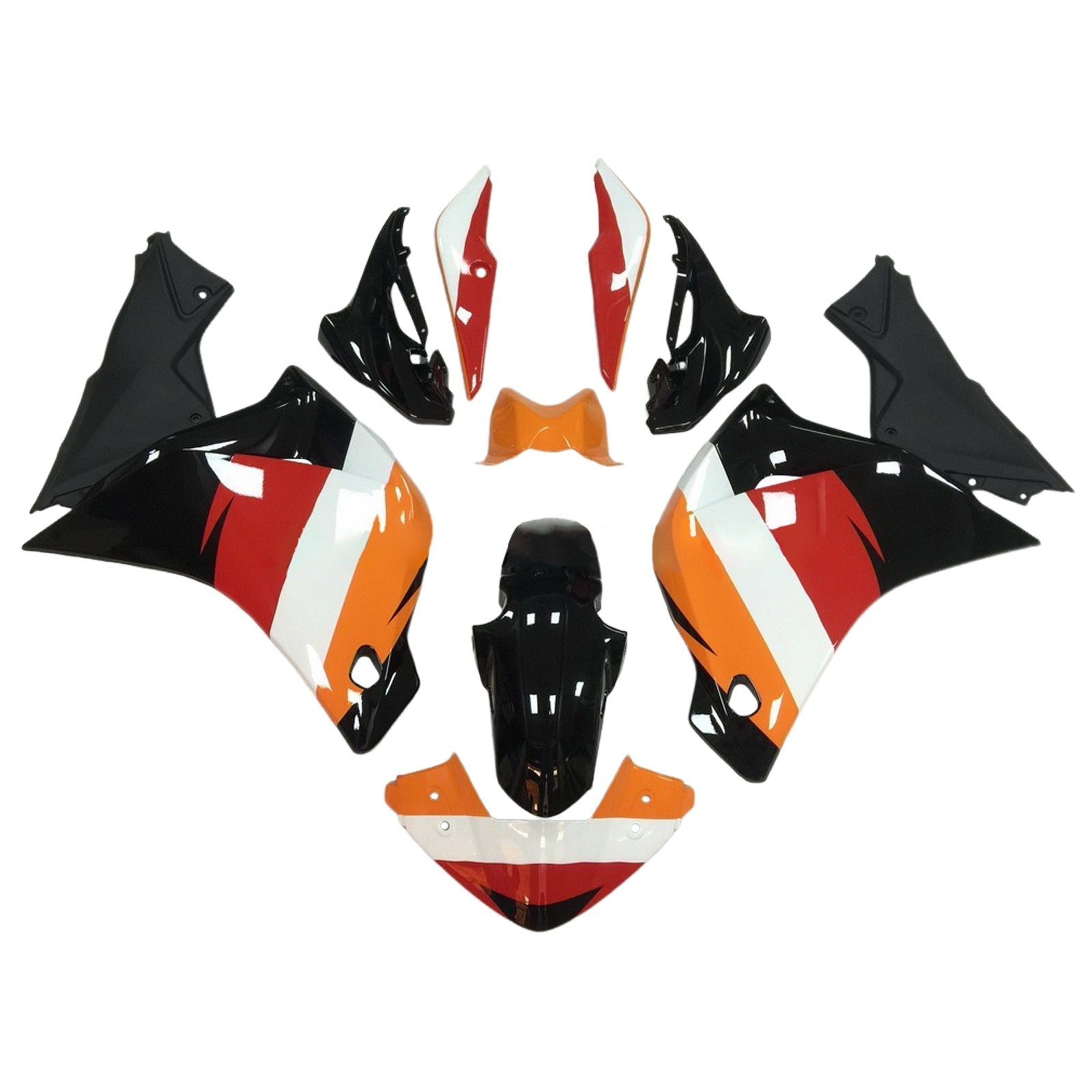 Amotopart Honda CBR250R 2011-2015 Fairing Kit Bodywork Plastic ABS