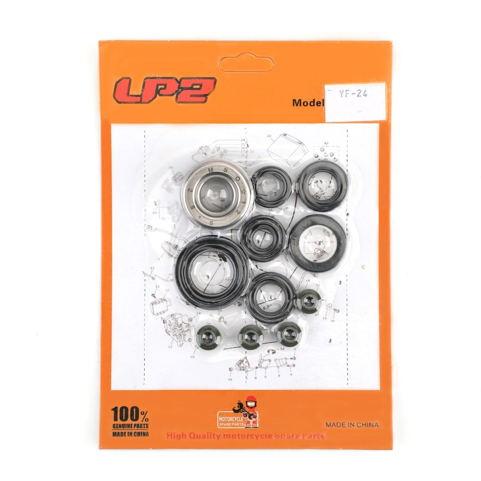 11pcs Engine Oil Seal Kit Set for Honda XL125V XLV125 01-10 VT125C Shadow 99-08