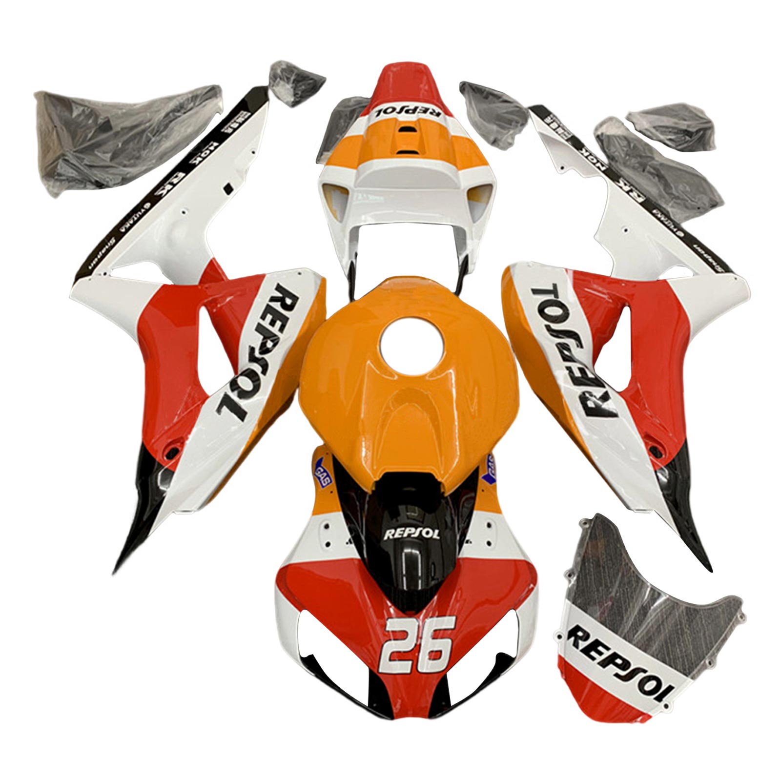 Honda CBR1000RR 2006-2007 Fairing Kit Bodywork Plastic ABS