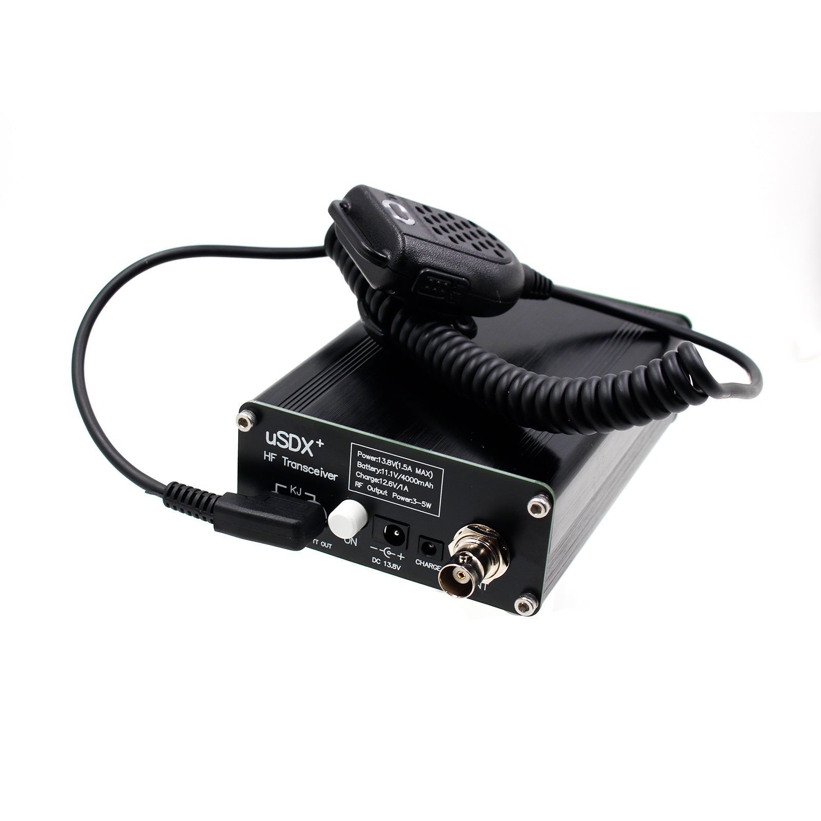 NEW USDX+ HF Transceiver HF Ham Radio QRP CW Transceiver 3W-5W All Mode 8 Band