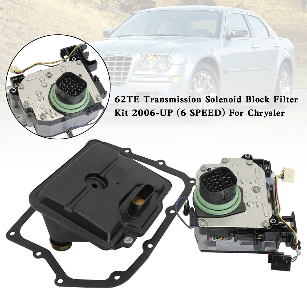 Chrysler Sebring / Convertible 2006-2012 62TE Transmission Solenoid Block Filter Kit (6 SPEED)