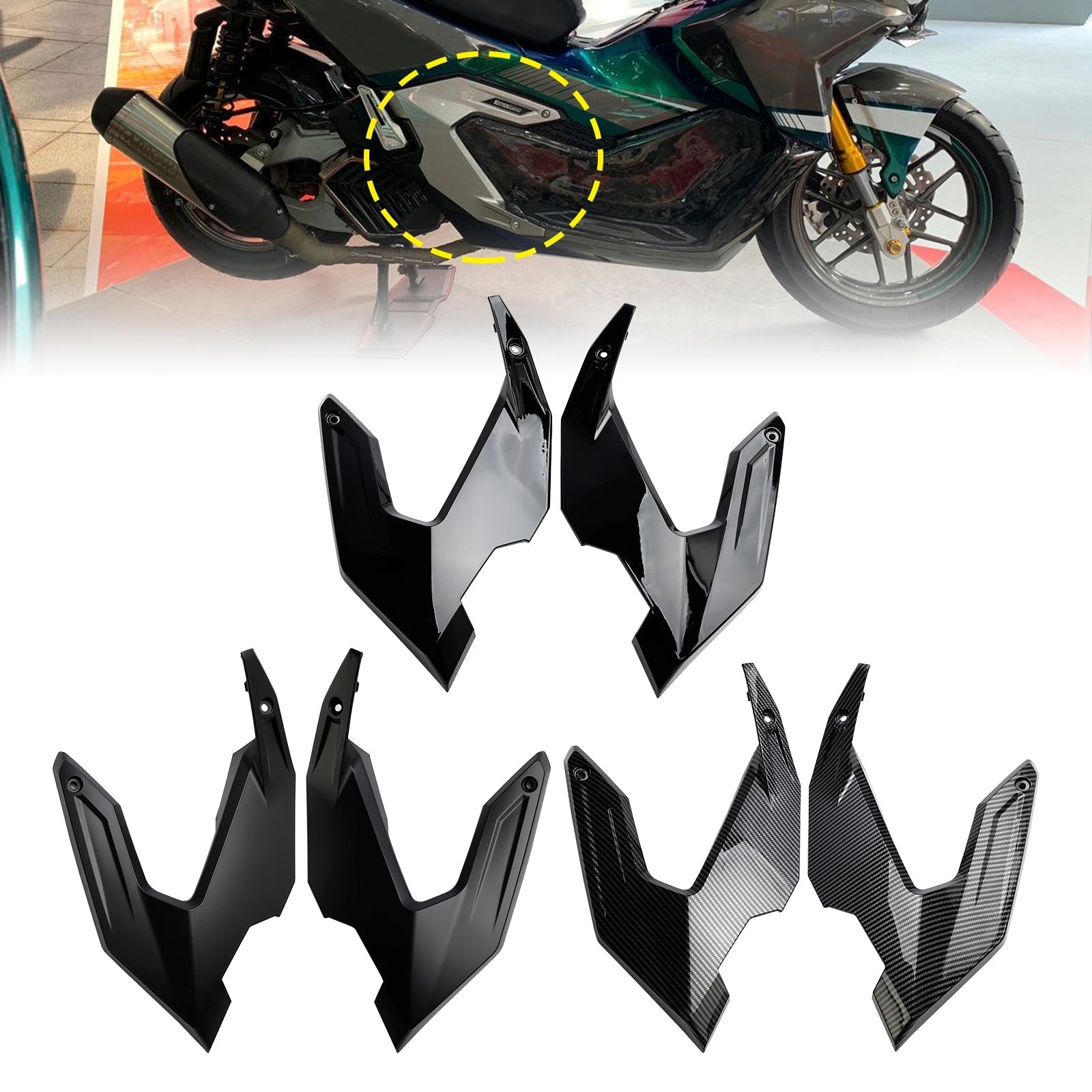 Frame Side Cover Guard Fairing for Honda ADV 160 2023-2024