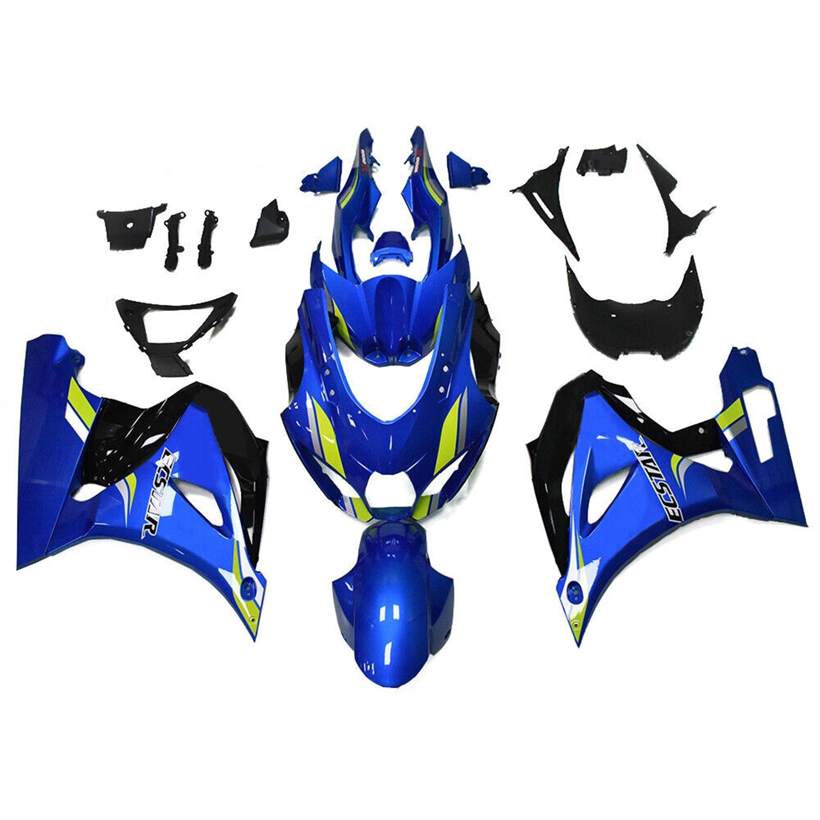 Amotopart Suzuki GSXR1000 2017-2024 K17 Fairing Kit Bodywork Plastic ABS