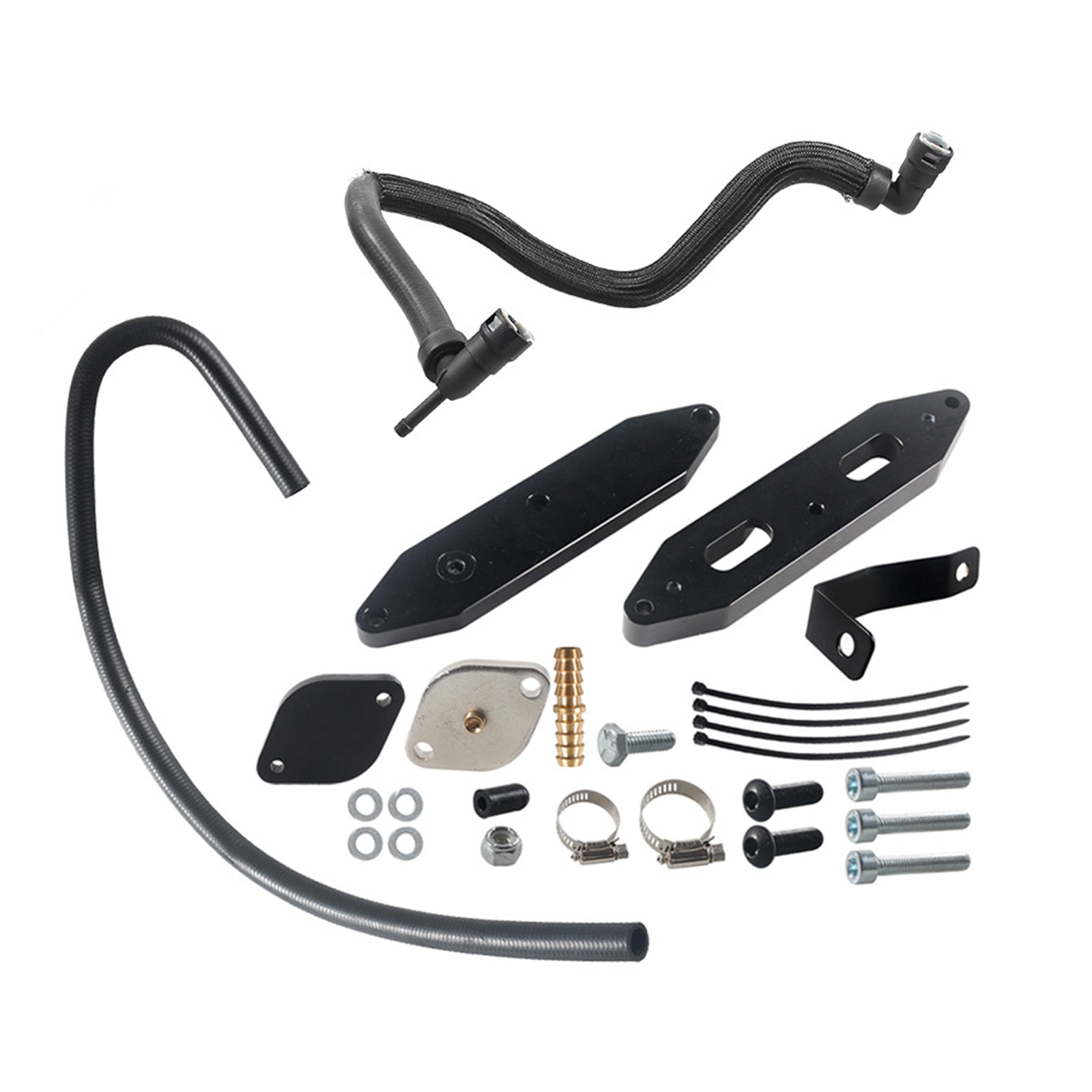 EGR Delete Kit w/Radiating pipe for 2011-2023 Ford 6.7L Powerstroke Diesel Generic