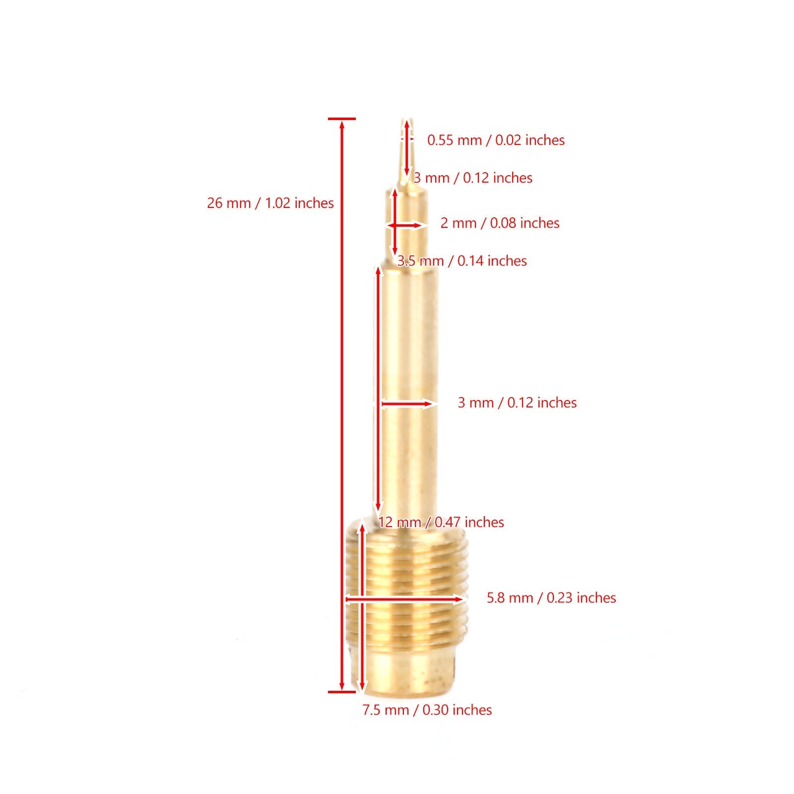 Kit de reconstrucción de carburador compatible con Honda CN/CH250 Helix/FUSION 250 Big ship22 genérico