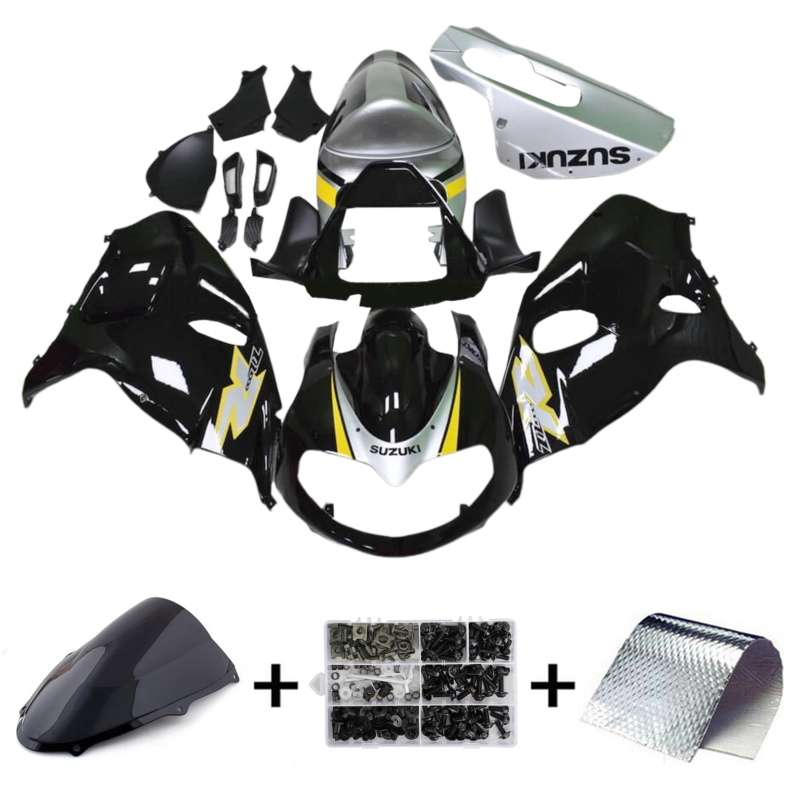 Amotopart Suzuki TL1000R 1998-2003 Fairing Kit Bodywork Plastic ABS