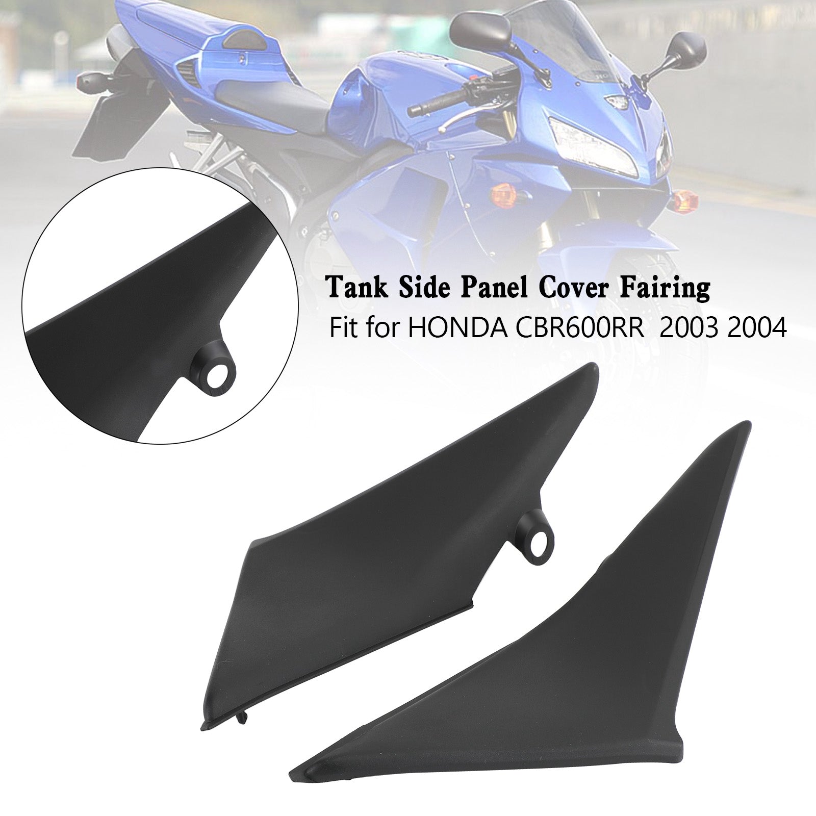 Honda CBR600 RR 2003 2004 Gas Tank Side Trim Cover Panel Fairing Cowl