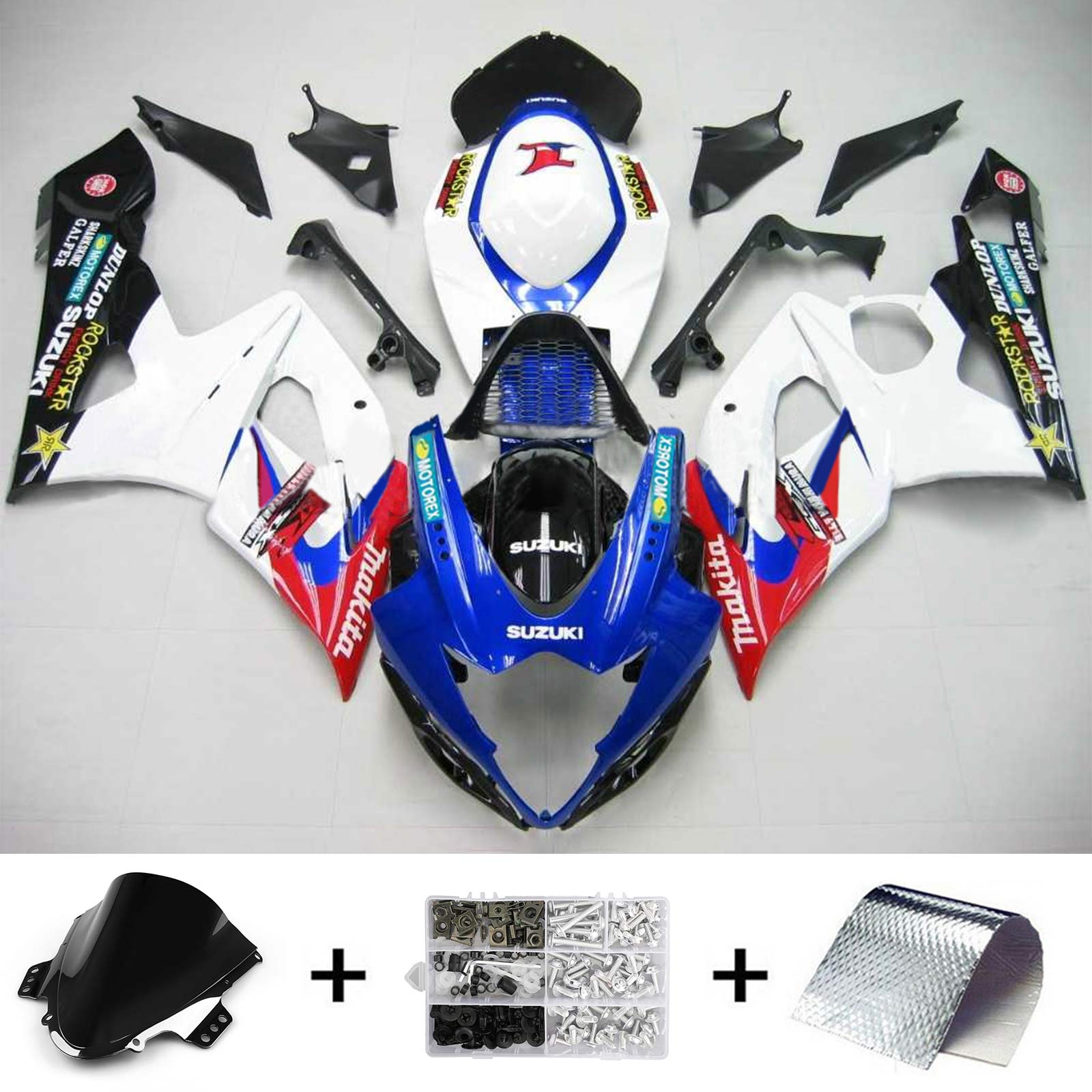 Suzuki GSXR1000 2005-2006 Fairing Kit