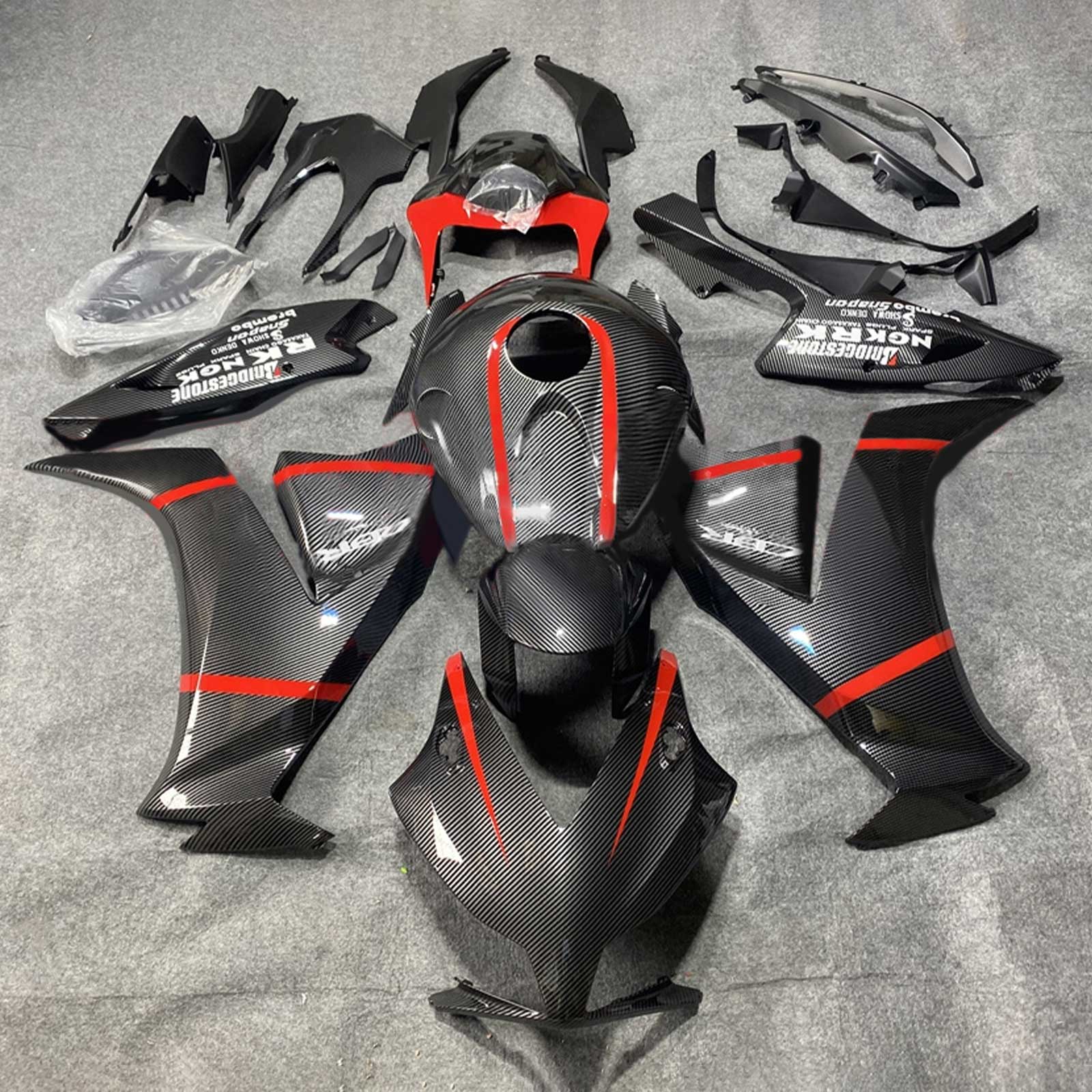 Honda CBR1000RR 2012-2016 Kit Carenado Carrocería Plástico ABS