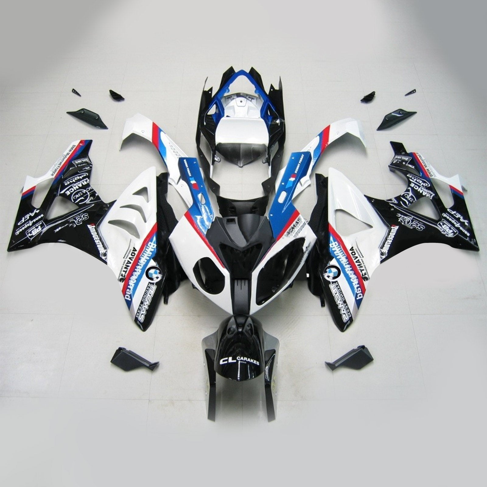 Kit Carenado Para BMW S1000RR 2009-2014 Carrocería Plástico ABS Genérico