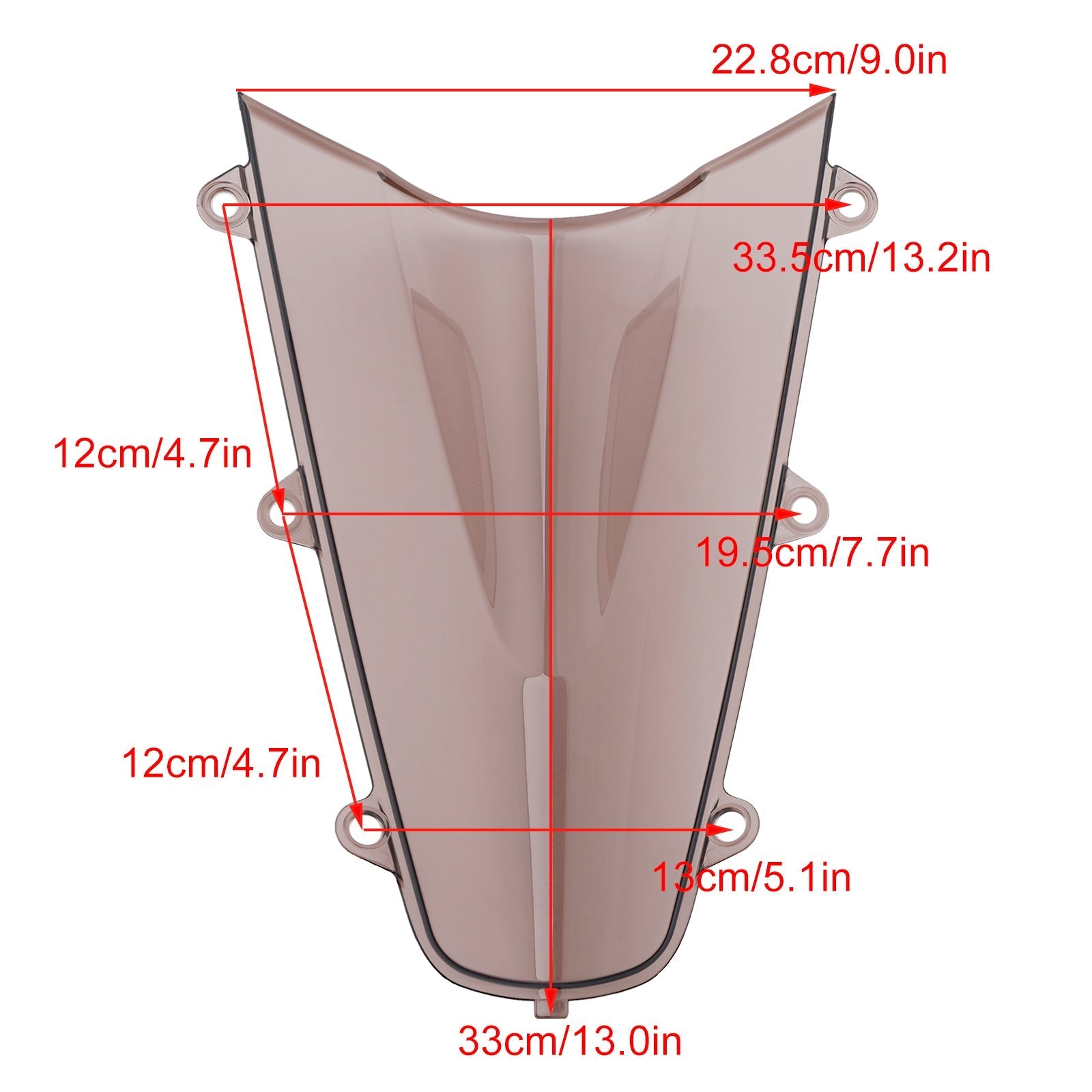 Windshield WindScreen fit for HONDA CBR1000RR 2017-2023